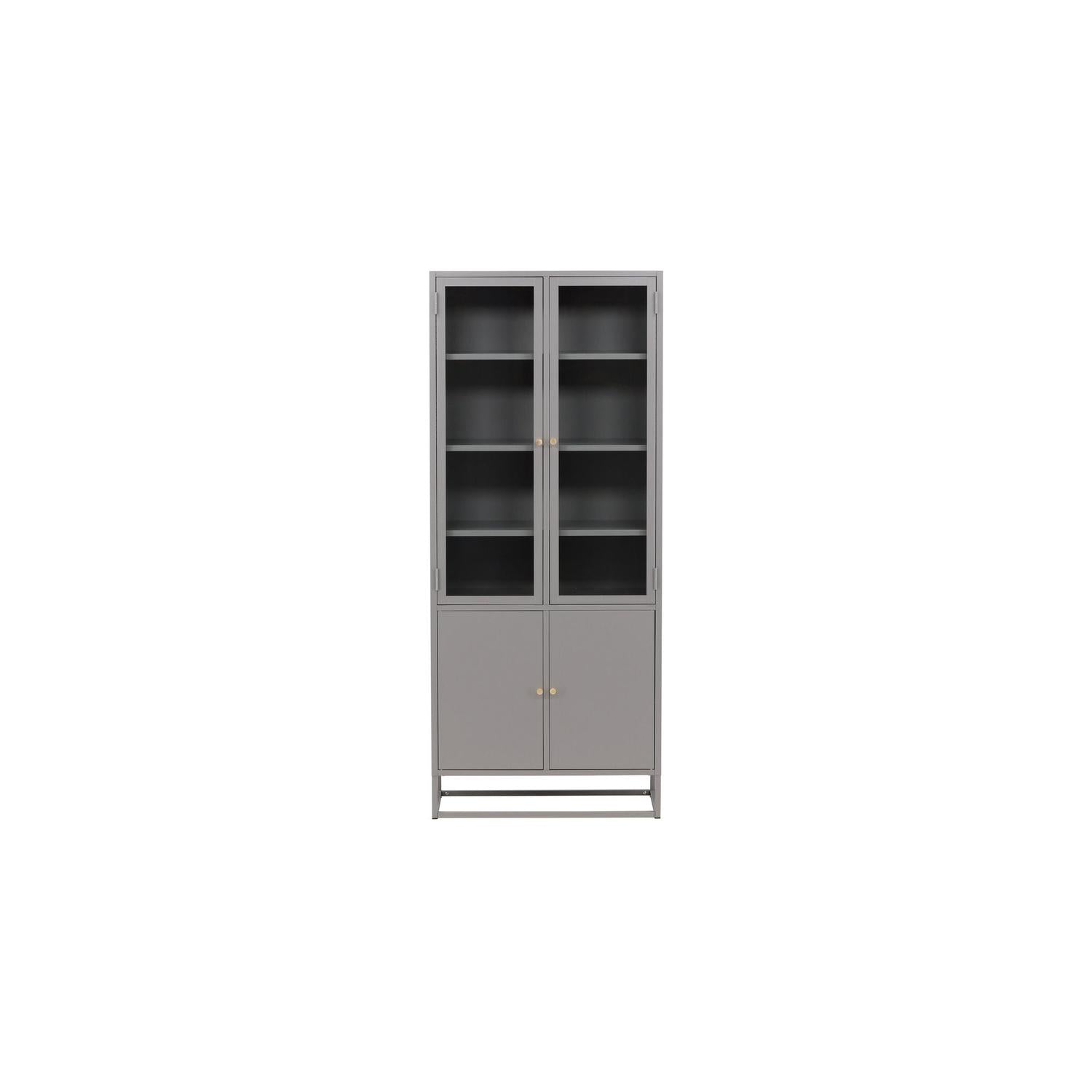 Highboard Bakal - Hellgrau-Highboards-Venture Home-le canapé