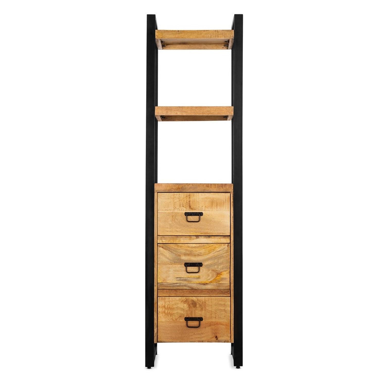 Highboard Britt 200cm - Braun-Highboards-Benoa-le canapé