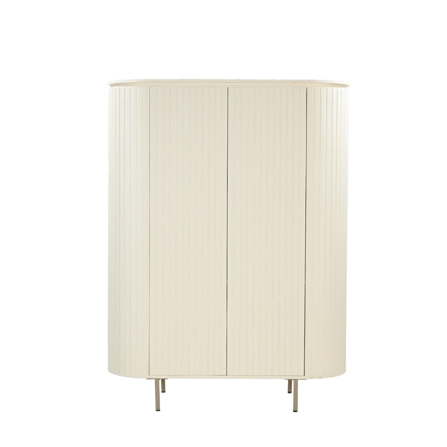 Highboard Patou 115cm - Cremeweiß-Highboards-Livingfurn-le canapé