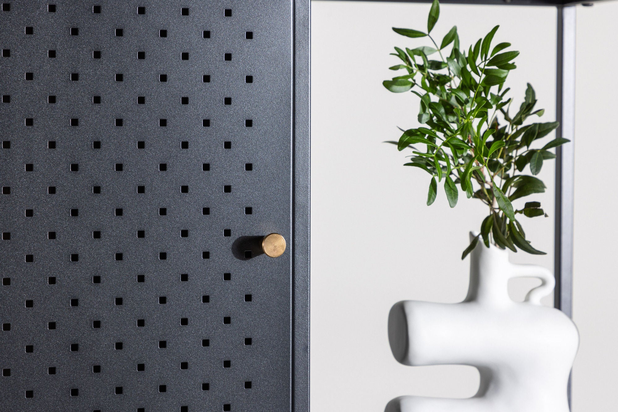 Highboard Porto Seguro 180cm - Schwarz-Highboards-Venture Home-le canapé