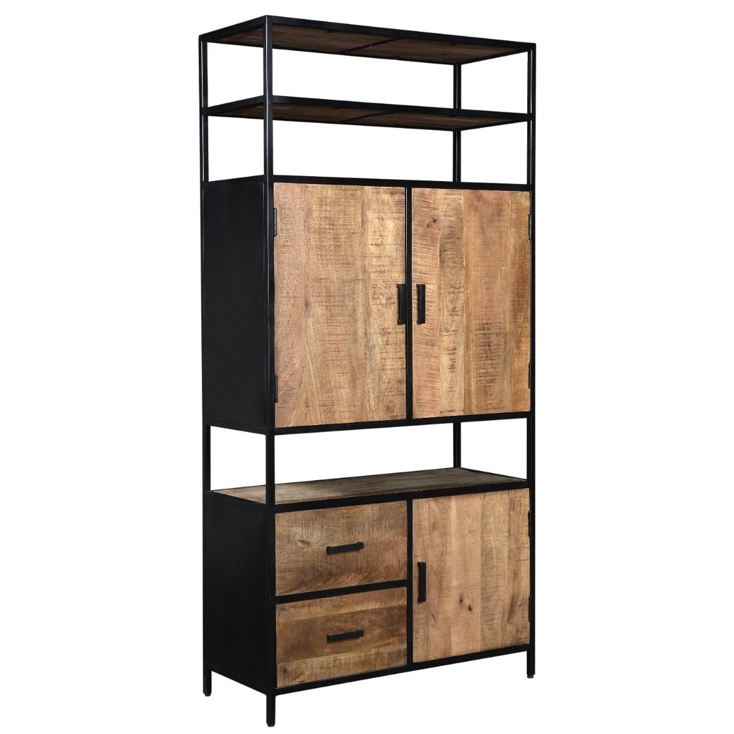 Highboard Sturdy 100*200cm - Hellbraun-Highboards-Livingfurn-le canapé
