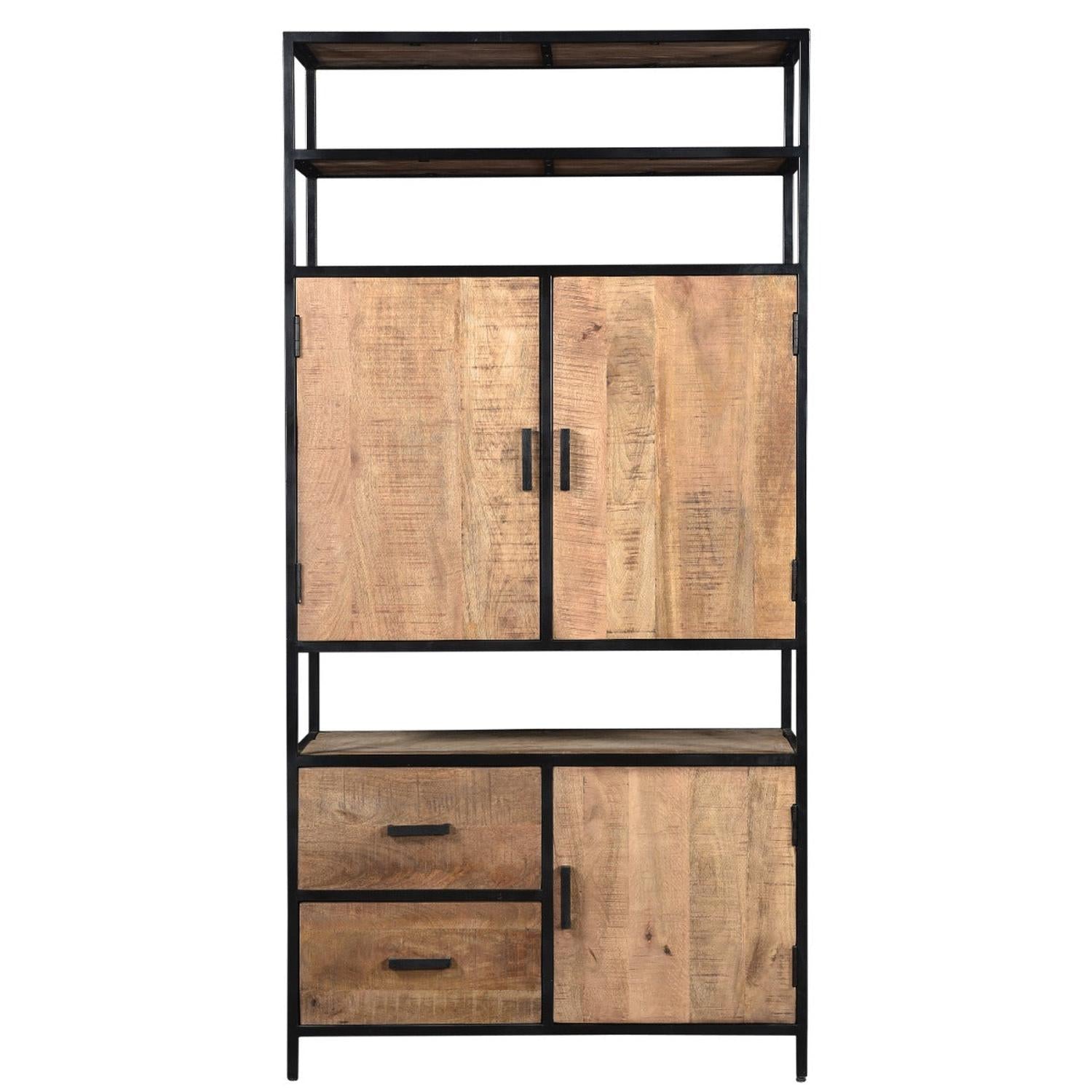 Highboard Sturdy 100*200cm - Hellbraun-Highboards-Livingfurn-le canapé