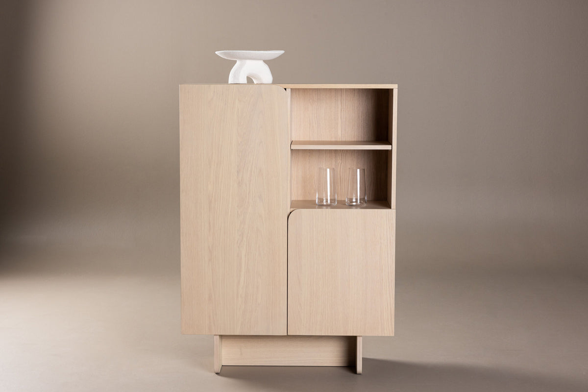 Highboard Tyresö 110cm - Cremeweiß-Highboards-Vind-le canapé