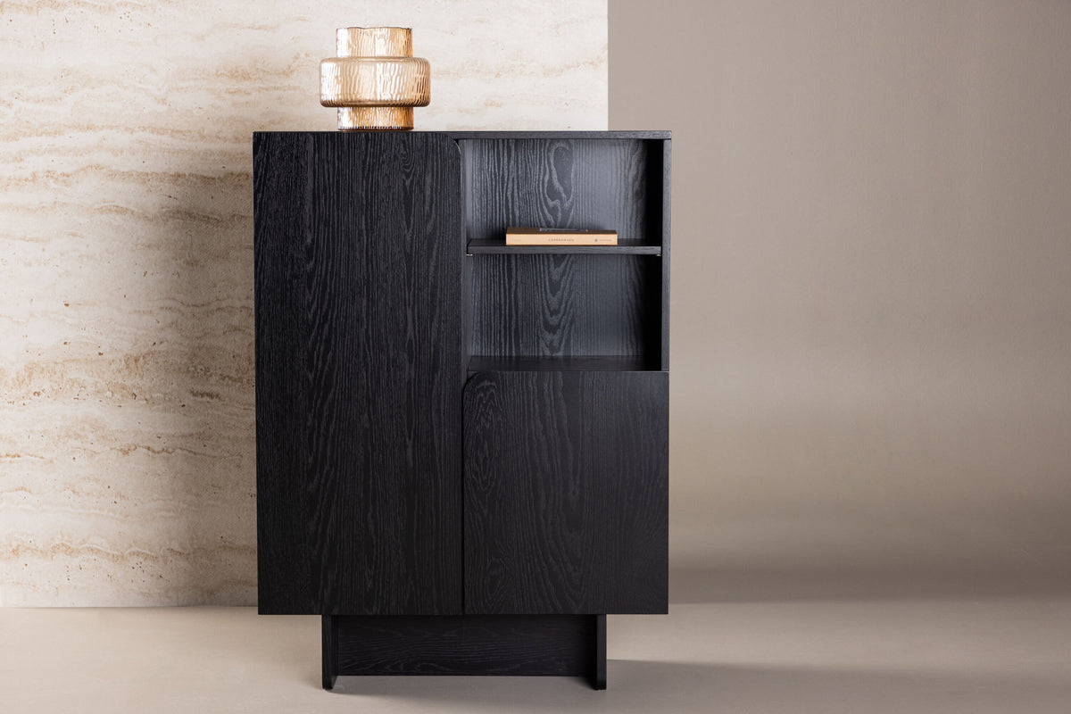Highboard Tyresö - Schwarz-Highboards-Vind-le canapé