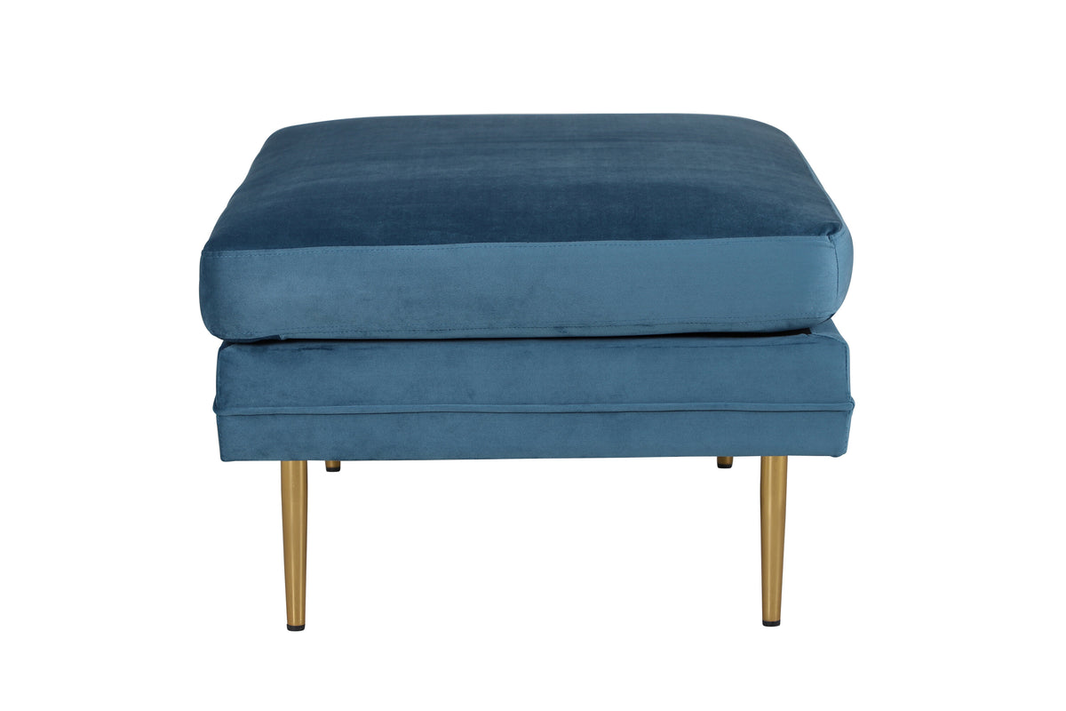 Hocker Boom - Blau-Poufs-Venture Home-le canapé