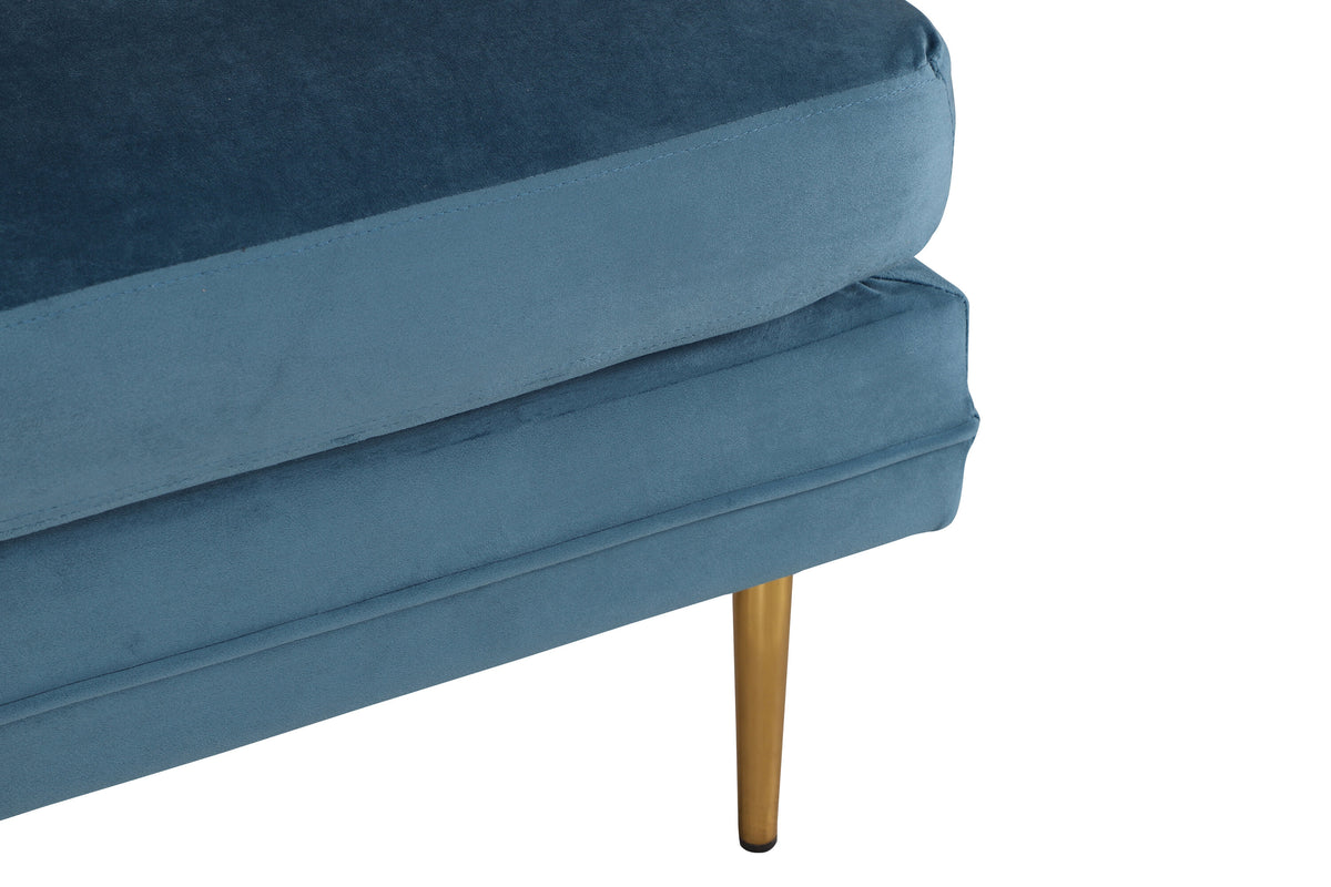 Hocker Boom - Blau-Poufs-Venture Home-le canapé