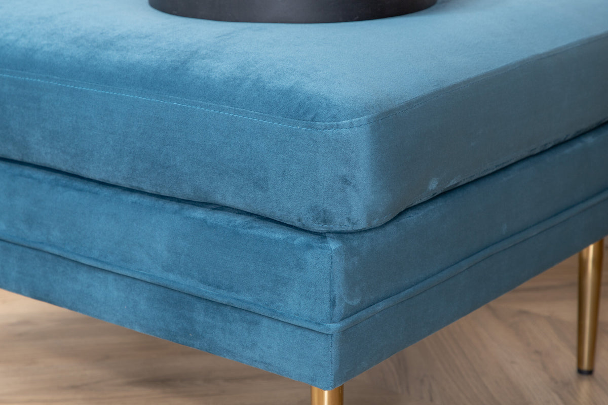 Hocker Boom - Blau-Poufs-Venture Home-le canapé
