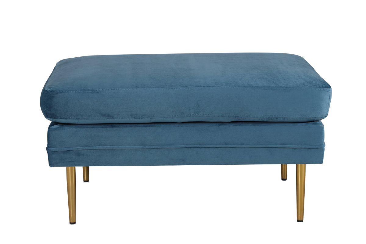 Hocker Boom - Blau-Poufs-Venture Home-le canapé