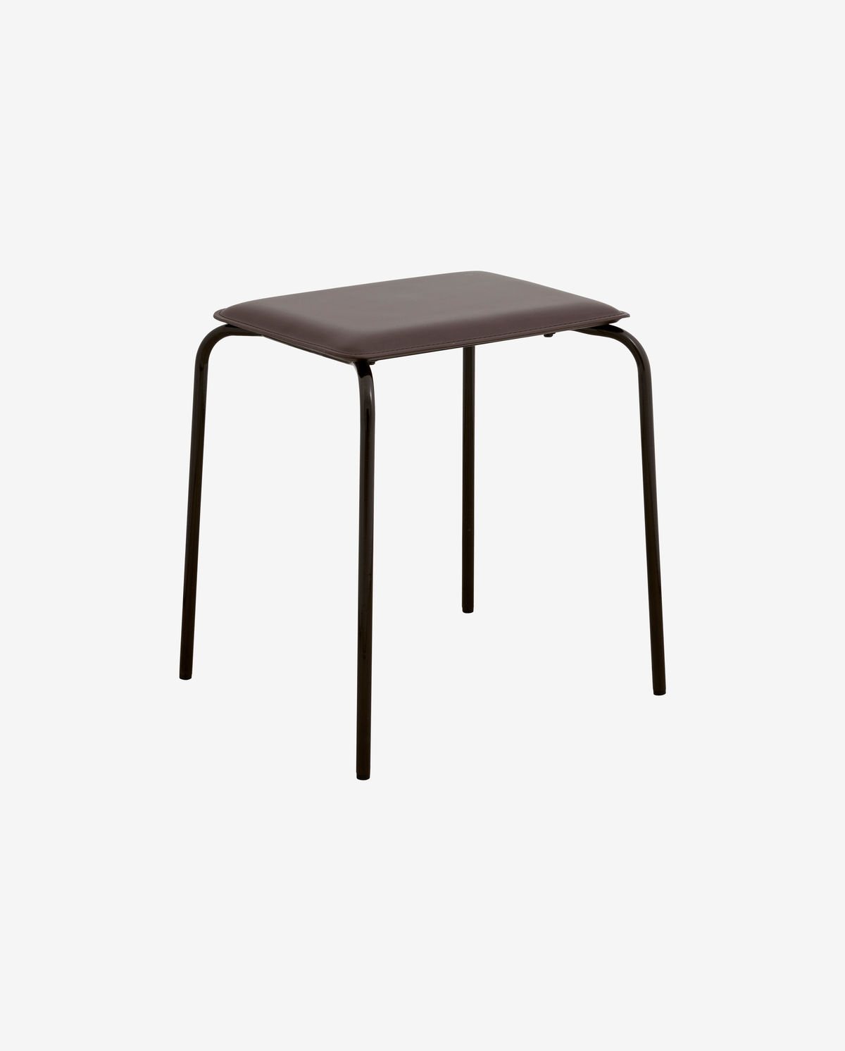 Hocker ESA mit Kunstledersitz - Braun-Polsterhocker-Nordal A/S-le canapé