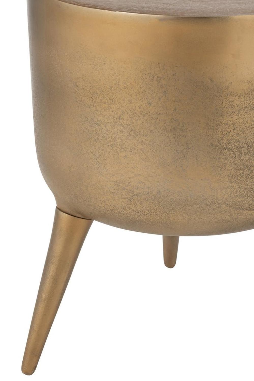 Hocker Fone aus Aluminium - Gold5400924459499Hocker