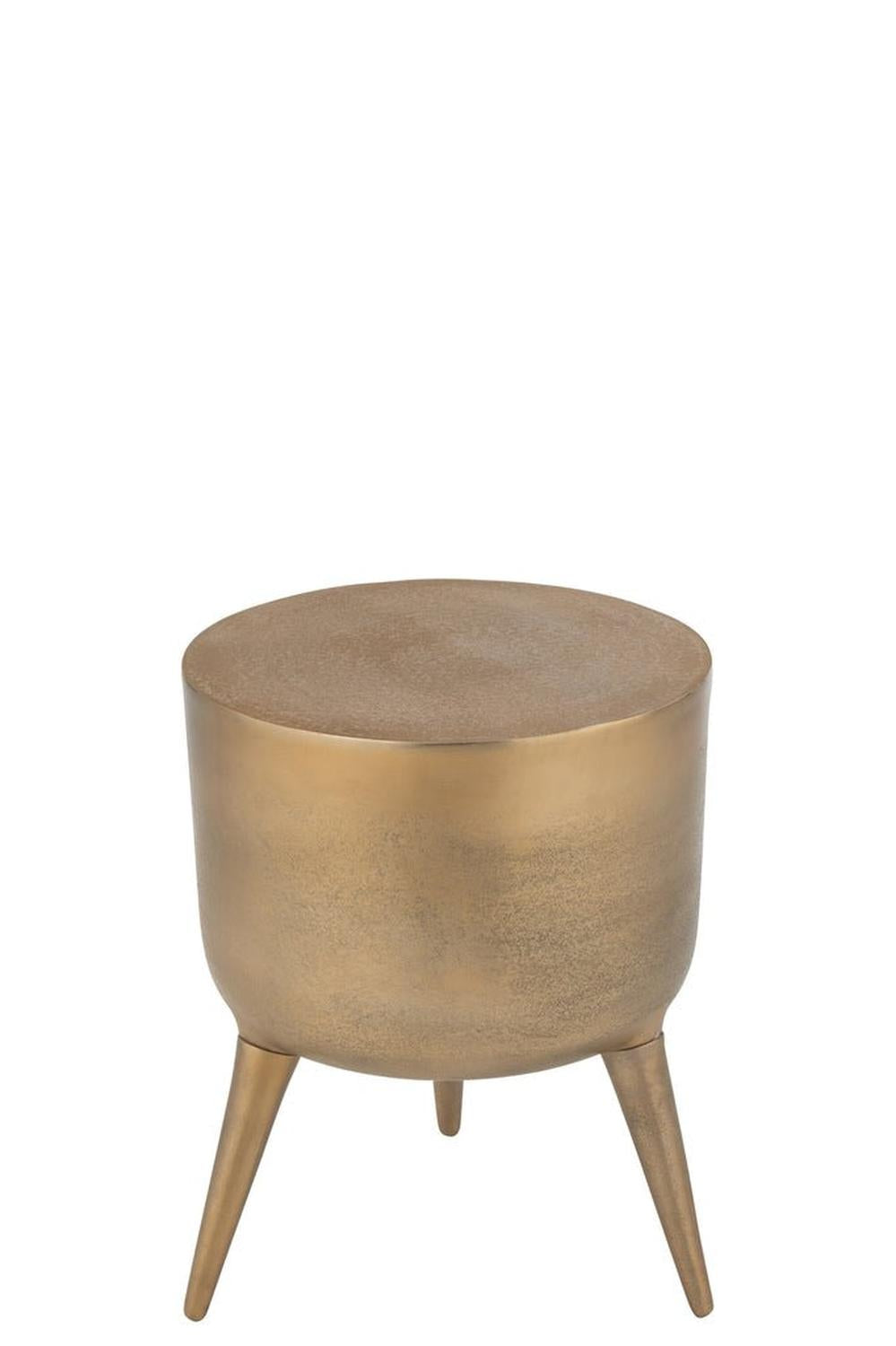 Hocker Fone aus Aluminium - Gold5400924459499Hocker