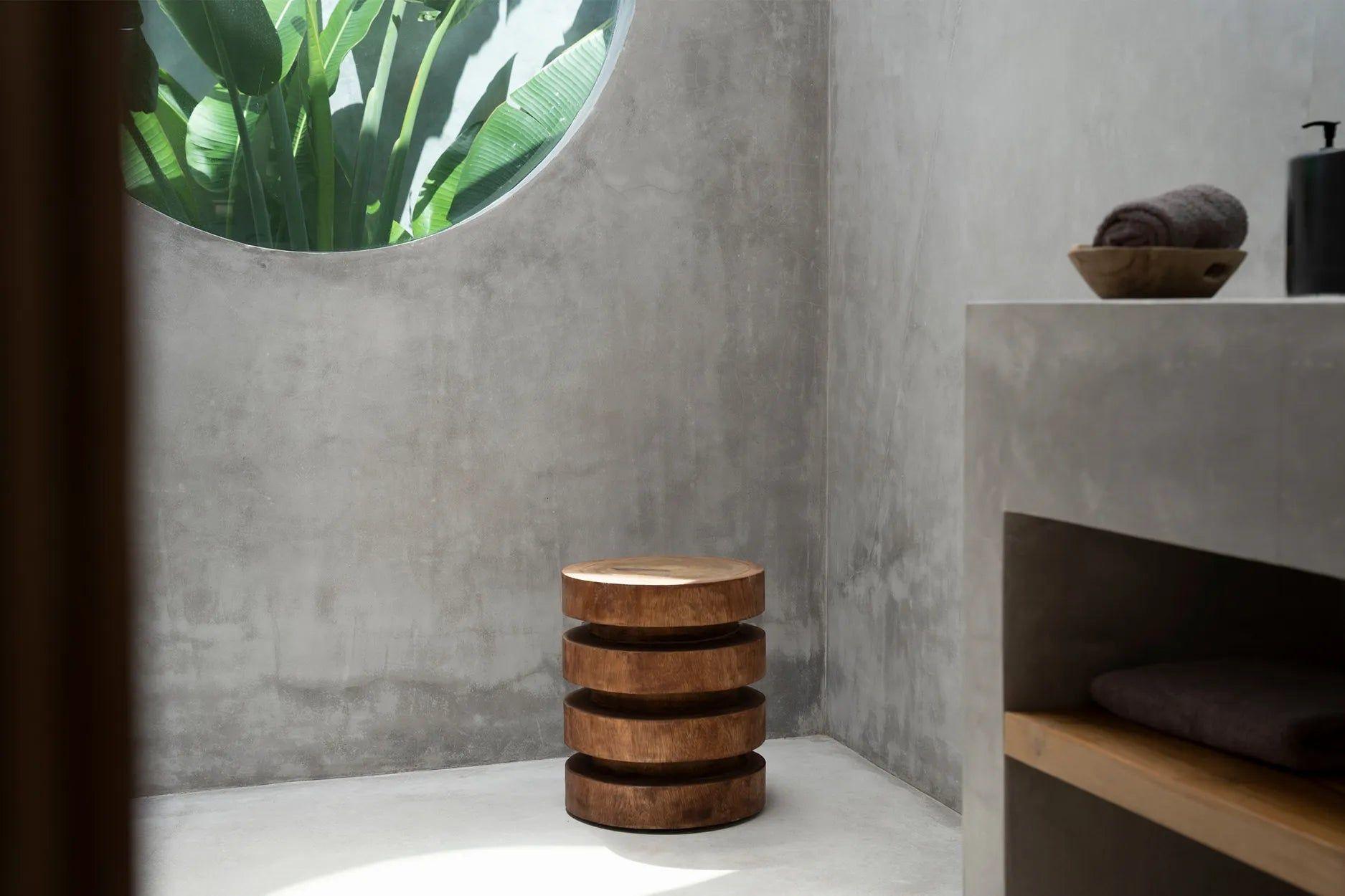 Hocker Massaka - Natur-Hocker-Bazar Bizar-le canapé