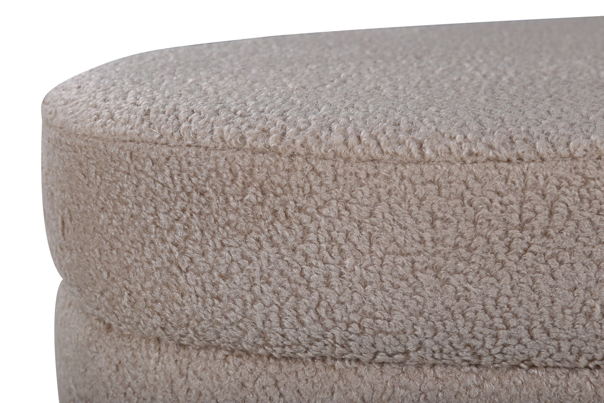 Hocker Otto - Beige-Poufs-Venture Home-le canapé
