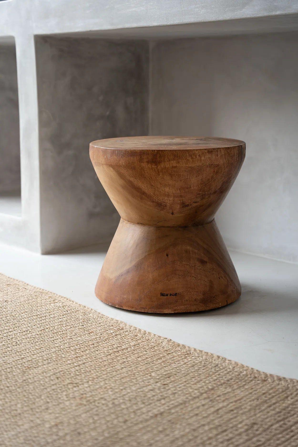 Hocker Pacha Mama - Natur-Hocker-Bazar Bizar-le canapé