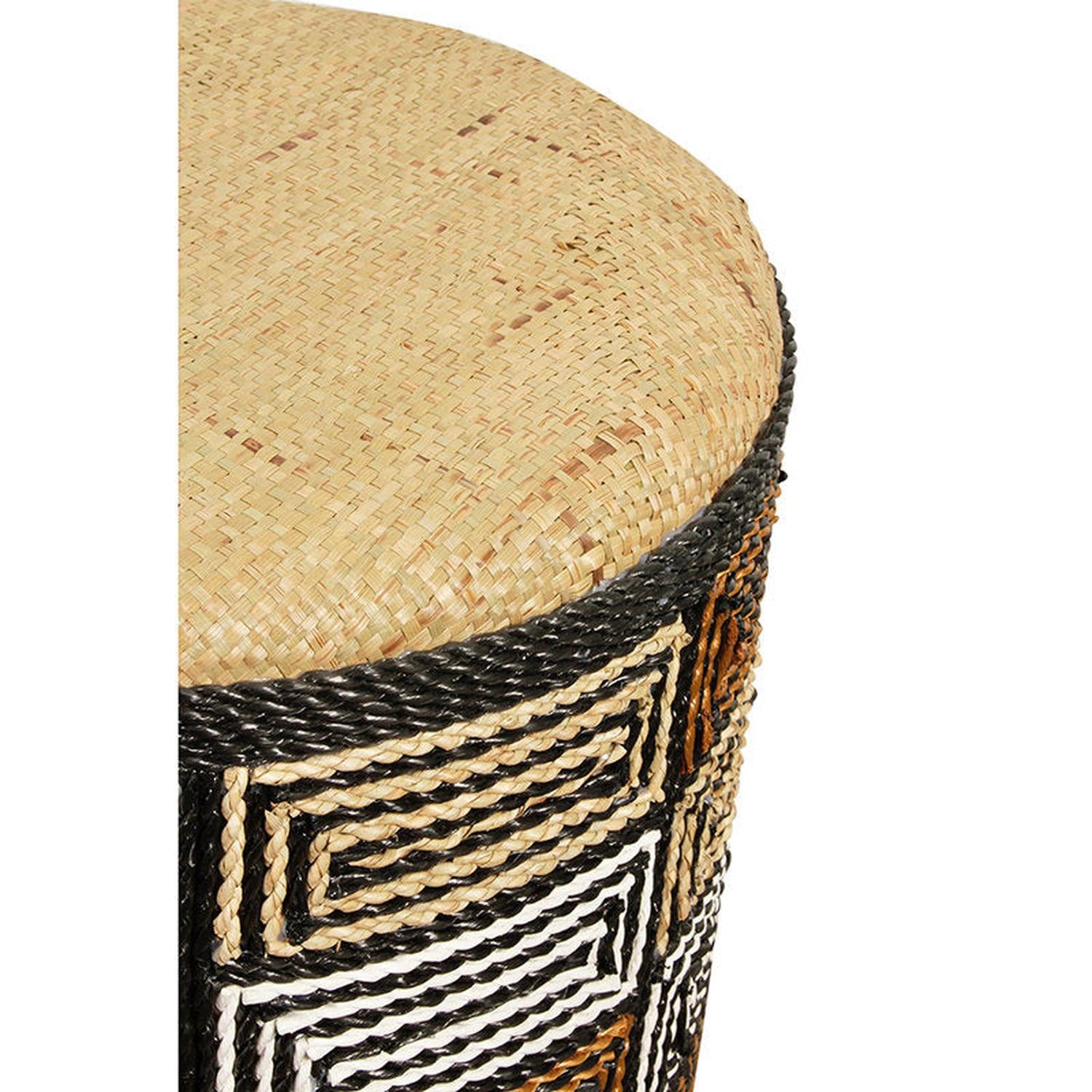 Hocker Patos Ø42cm - Hellbraun-Hocker-Pole to Pole-le canapé