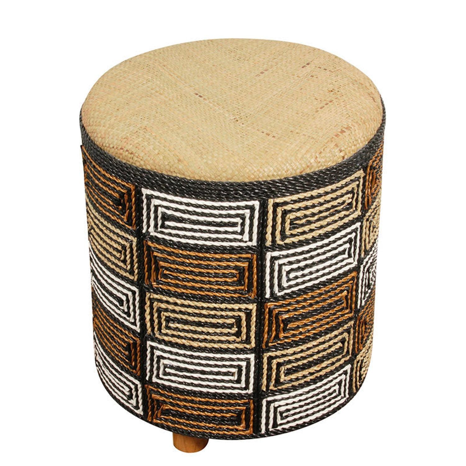 Hocker Patos Ø42cm - Hellbraun-Hocker-Pole to Pole-le canapé