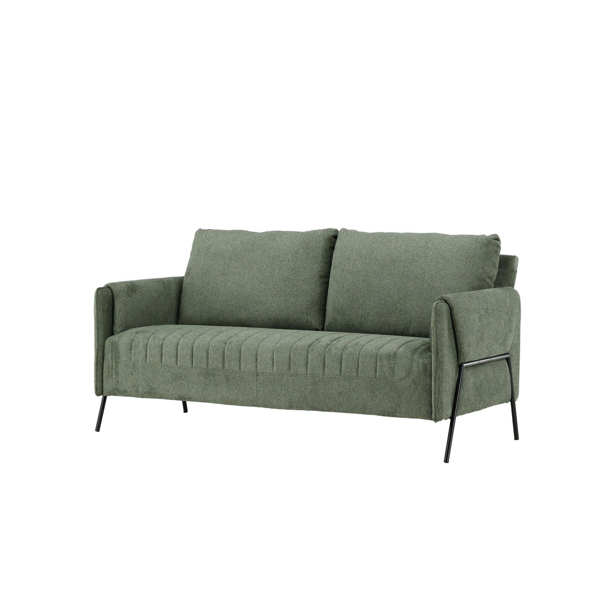 Indigo 2 - Sitzer Sofa - GrünEinzelsofas