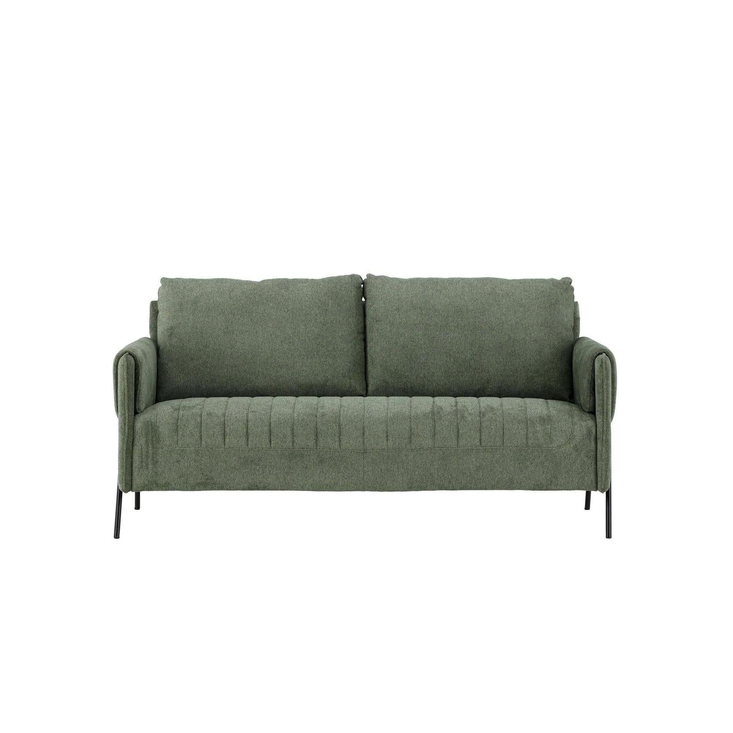 Indigo 2 - Sitzer Sofa - GrünEinzelsofas