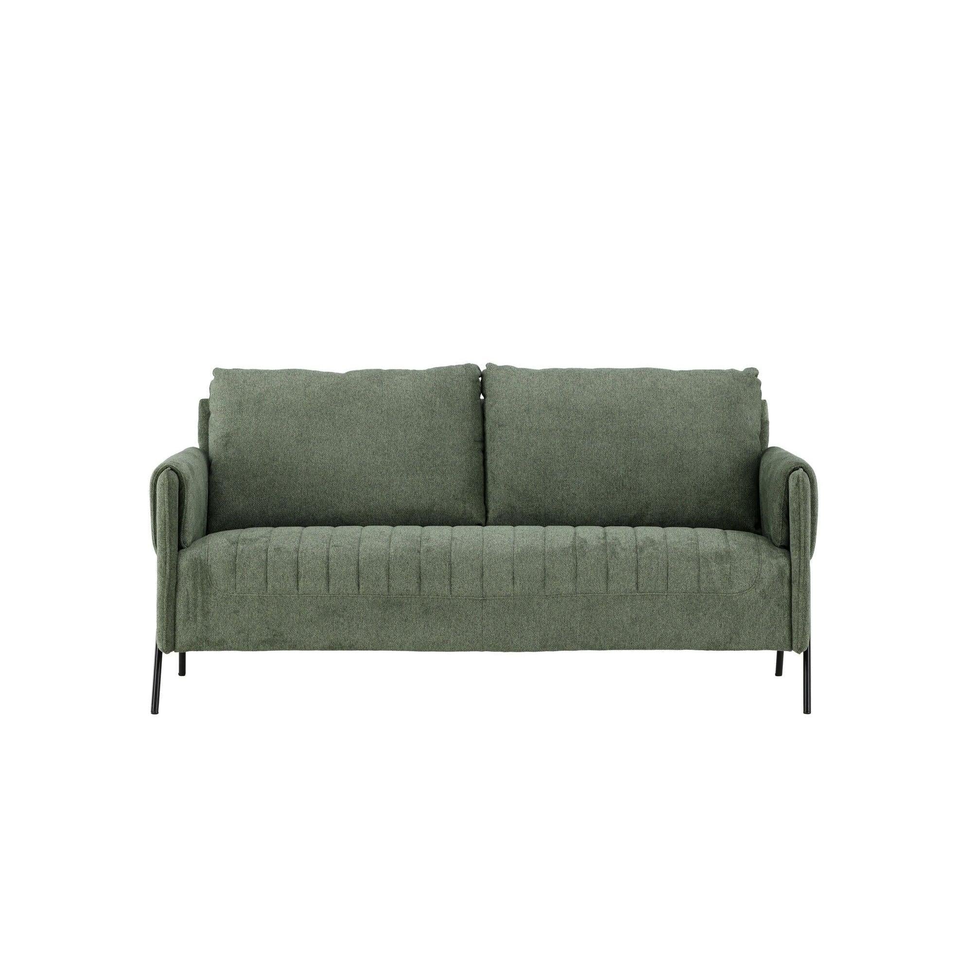 Indigo 2 - Sitzer Sofa - GrünEinzelsofas