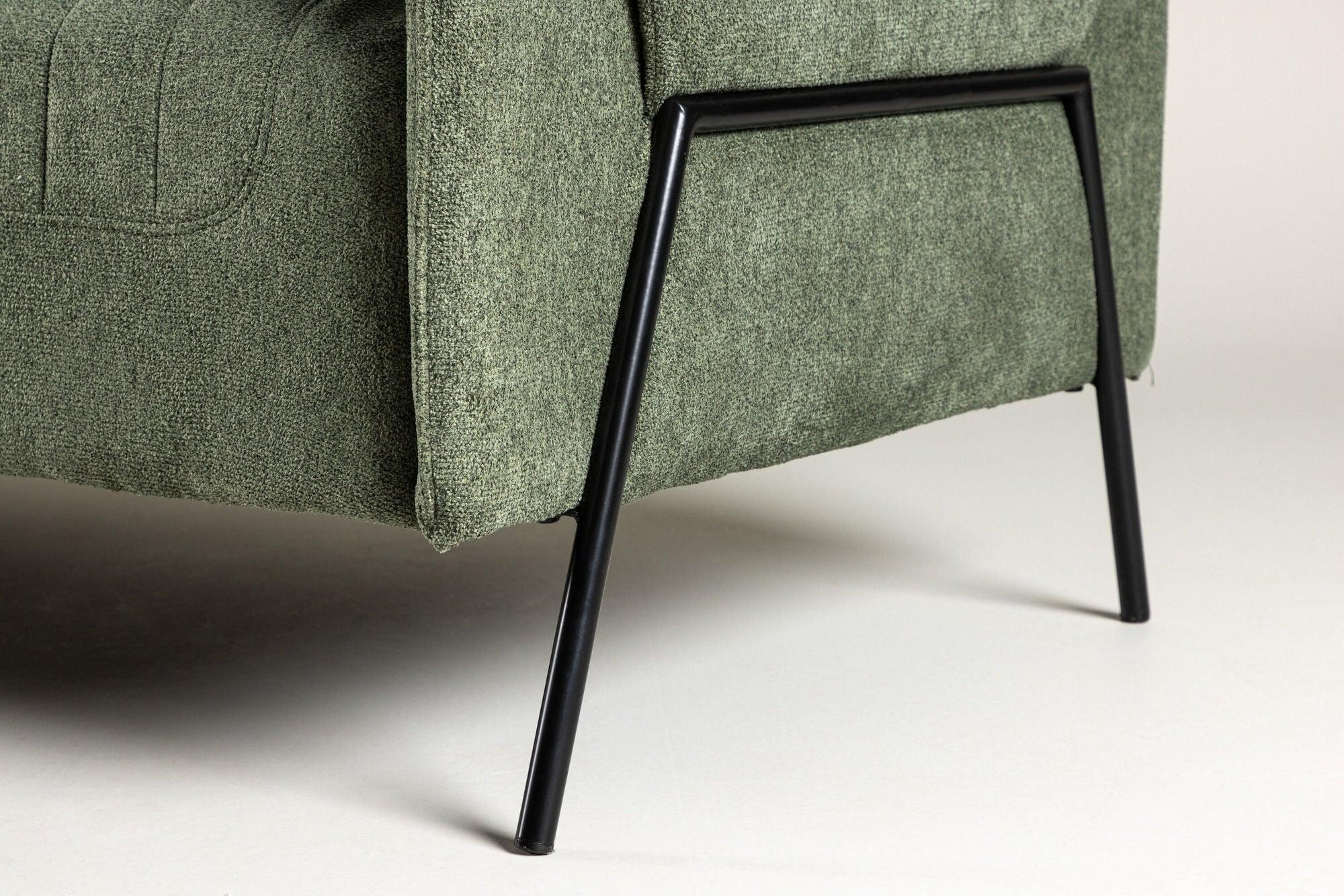 Indigo 2 - Sitzer Sofa - GrünEinzelsofas