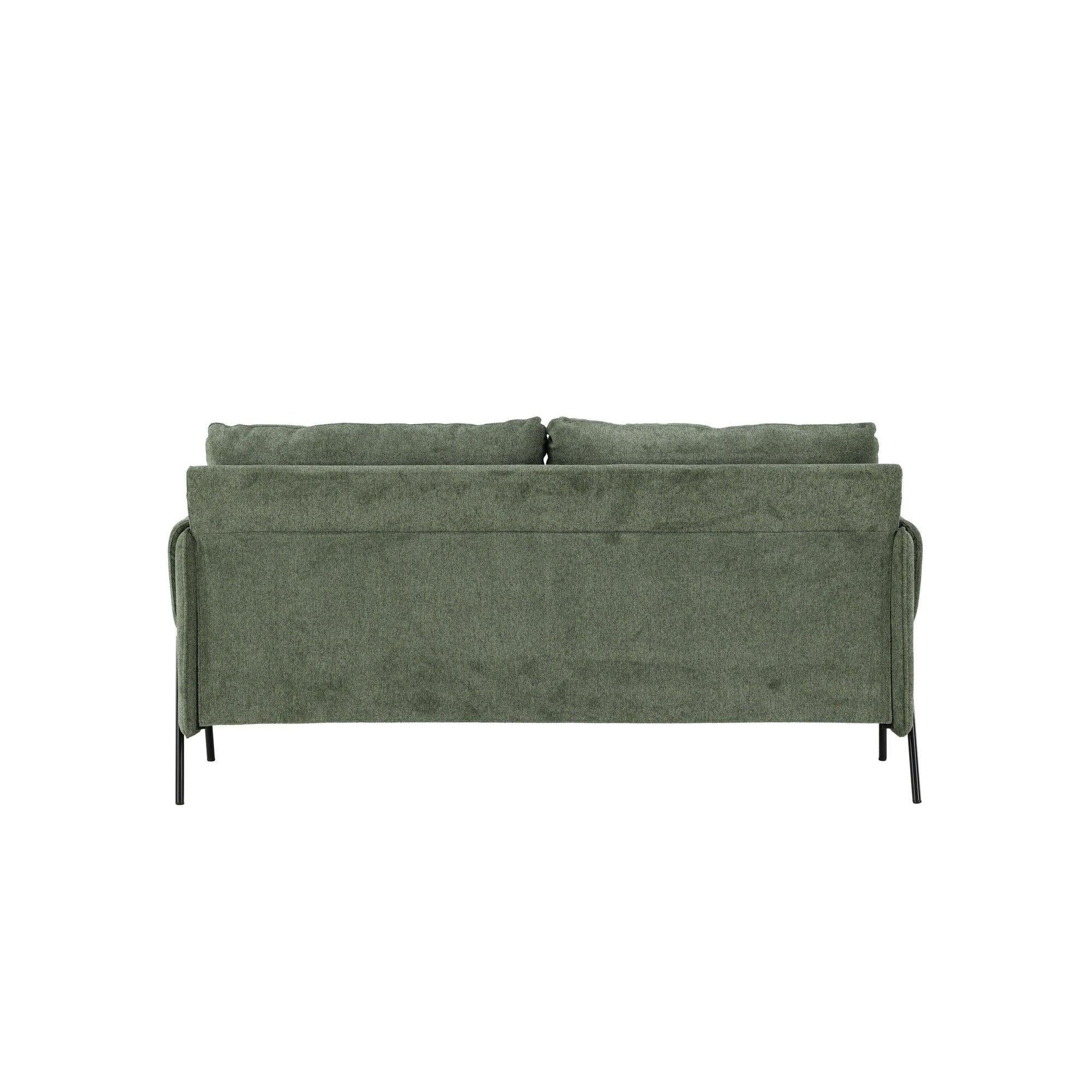 Indigo 2 - Sitzer Sofa - GrünEinzelsofas