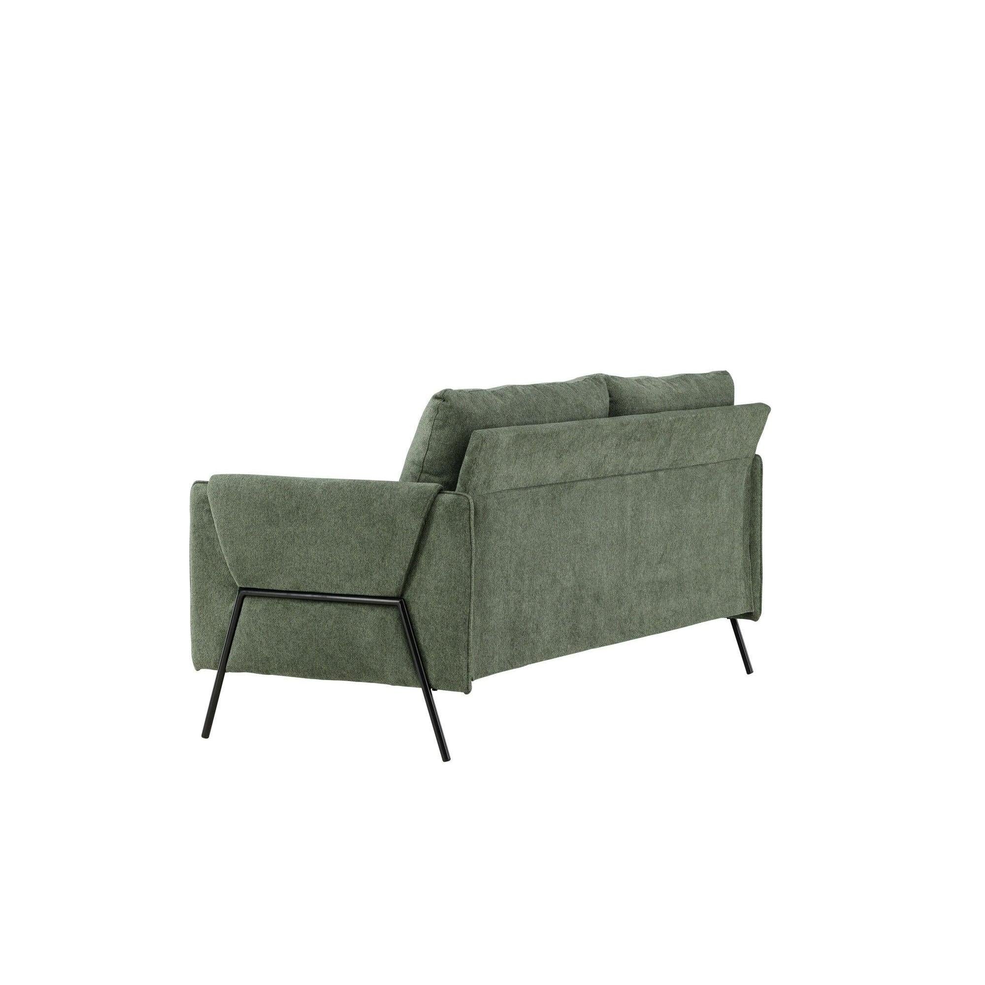 Indigo 2 - Sitzer Sofa - GrünEinzelsofas