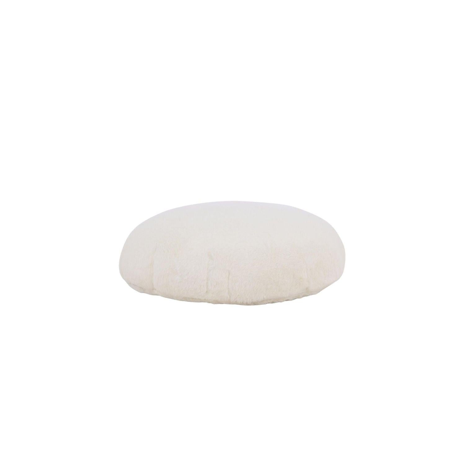 Kinder Pouf Ruston aus Lammwolle - Weiß-Poufs-Venture Home-le canapé