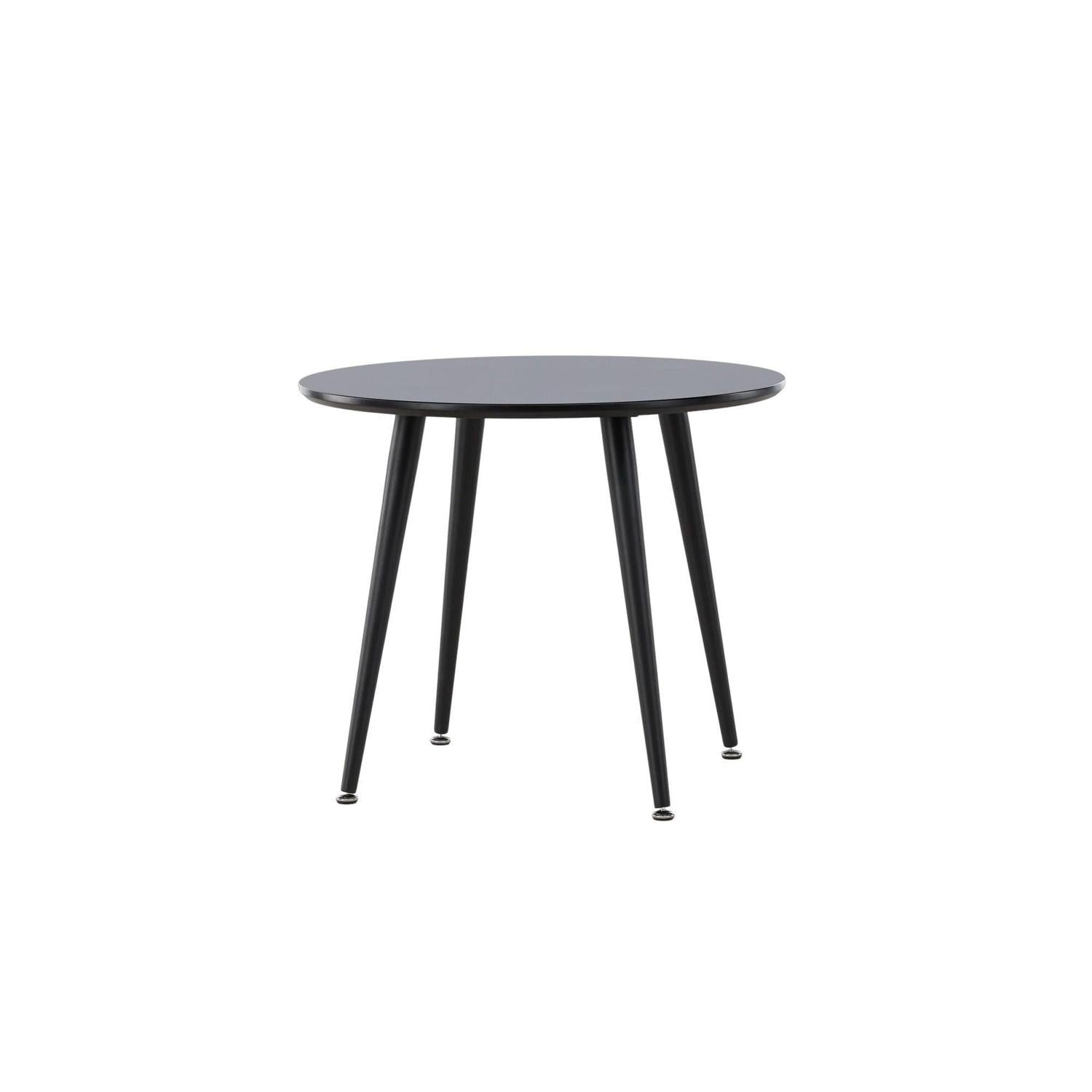 Kindertisch Plaza ø60cm - Schwarz-Kindertische-Venture Home-le canapé