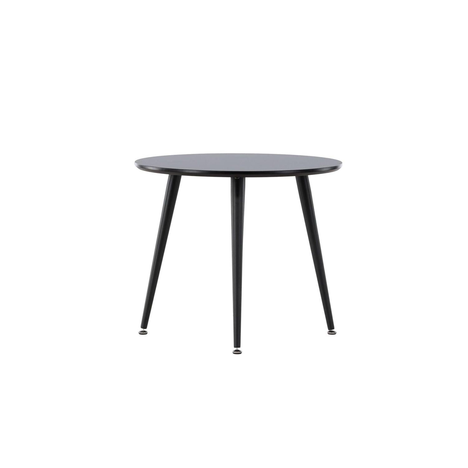 Kindertisch Plaza ø60cm - Schwarz-Kindertische-Venture Home-le canapé
