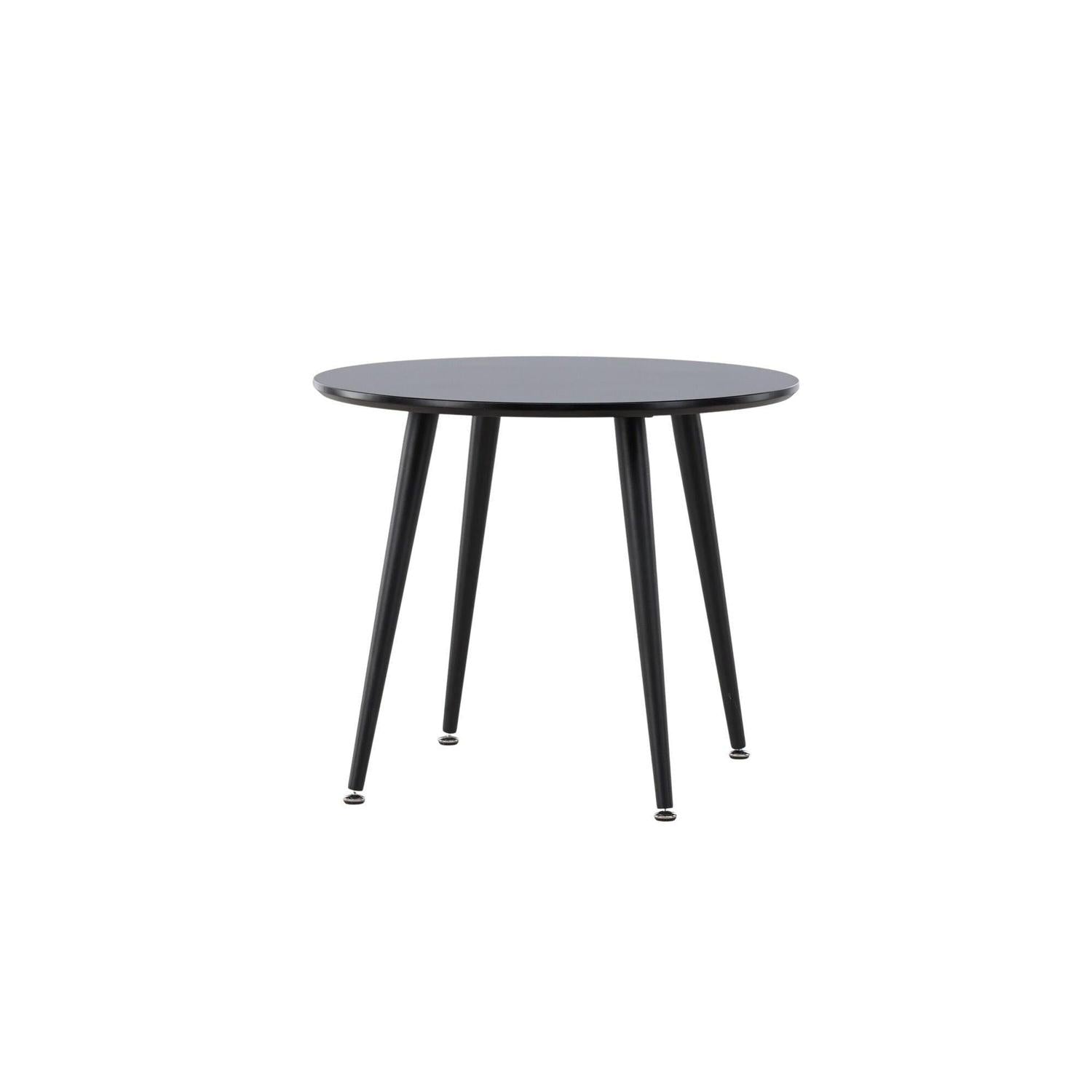 Kindertisch Plaza ø60cm - Schwarz-Kindertische-Venture Home-le canapé
