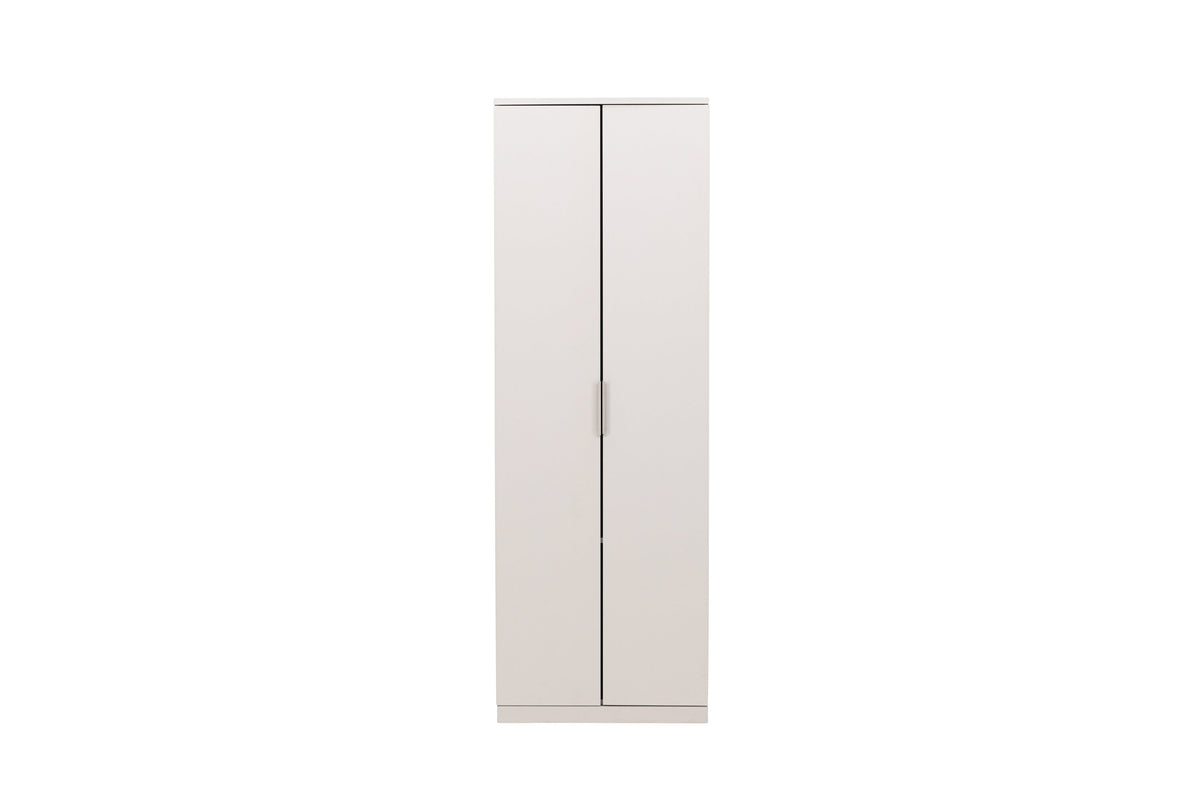 Kleiderschrank Nice 177cm mit 2 Türen - Beige-Kleiderschränke-Venture Home-le canapé