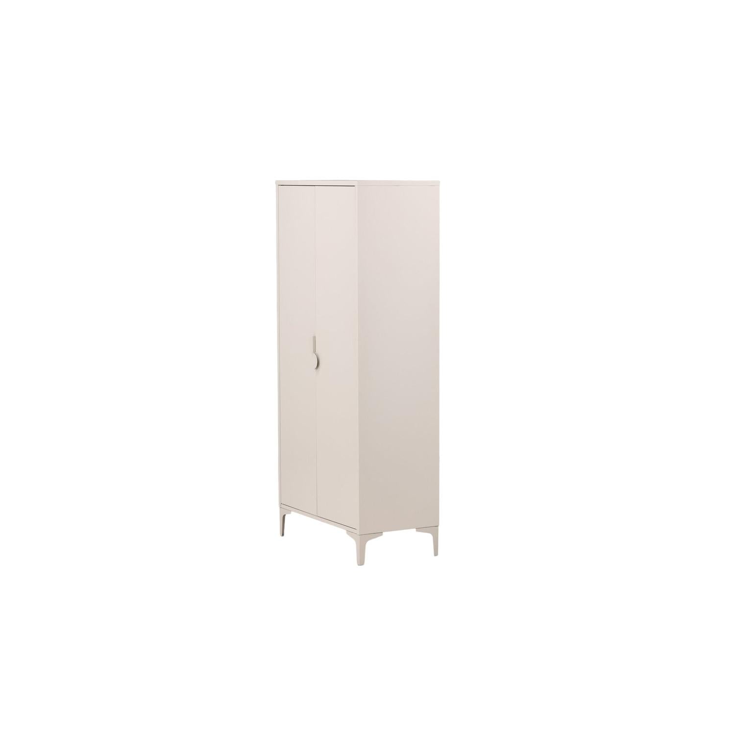 Kleiderschrank Piring 183cm aus Metall - Beige-Kleiderschränke-Venture Home-le canapé