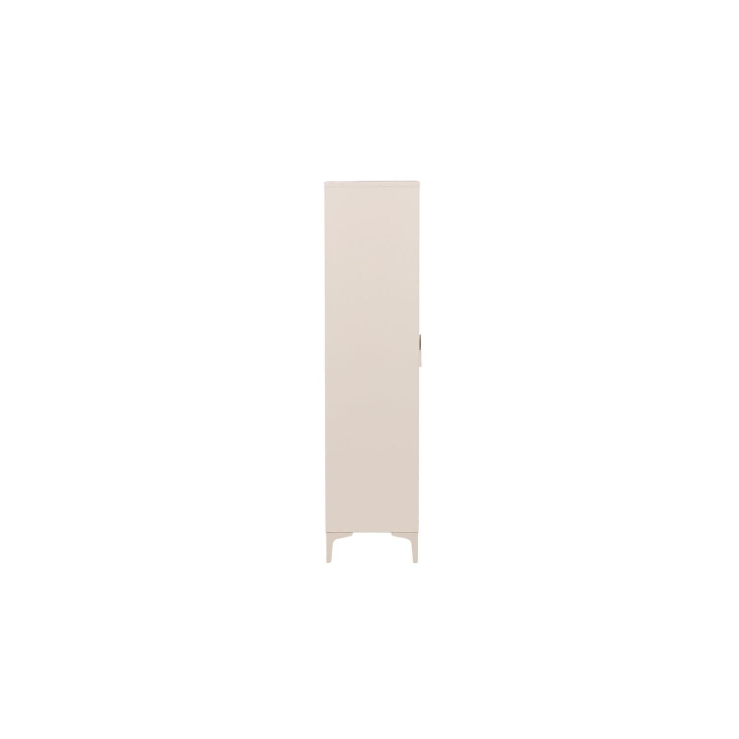 Kleiderschrank Piring 183cm aus Metall - Beige-Kleiderschränke-Venture Home-le canapé
