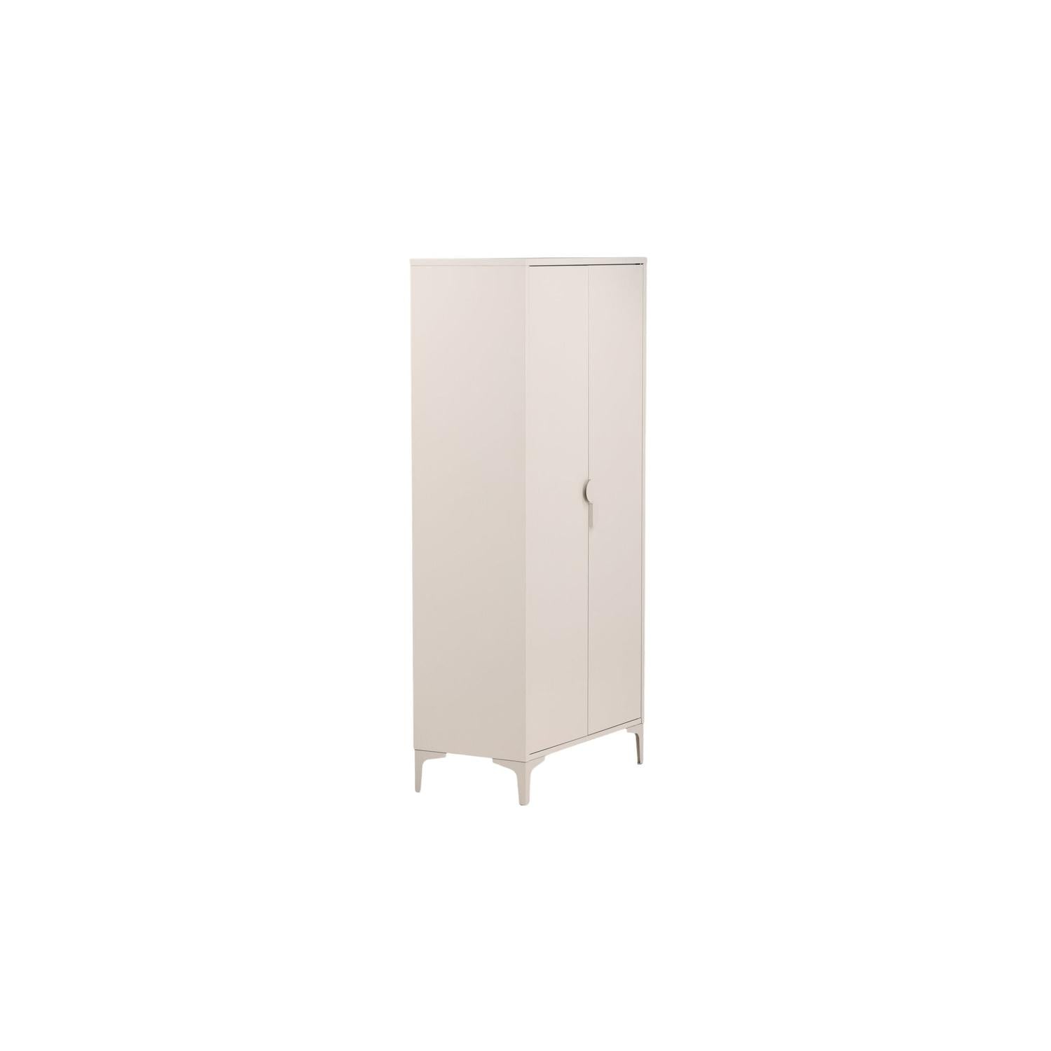 Kleiderschrank Piring 183cm aus Metall - Beige-Kleiderschränke-Venture Home-le canapé