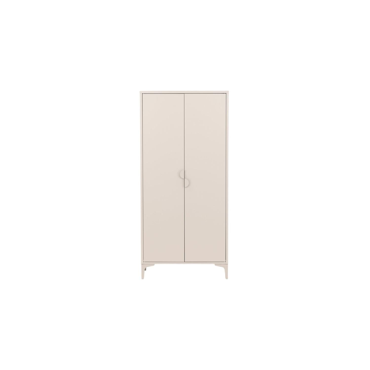 Kleiderschrank Piring 183cm aus Metall - Beige-Kleiderschränke-Venture Home-le canapé