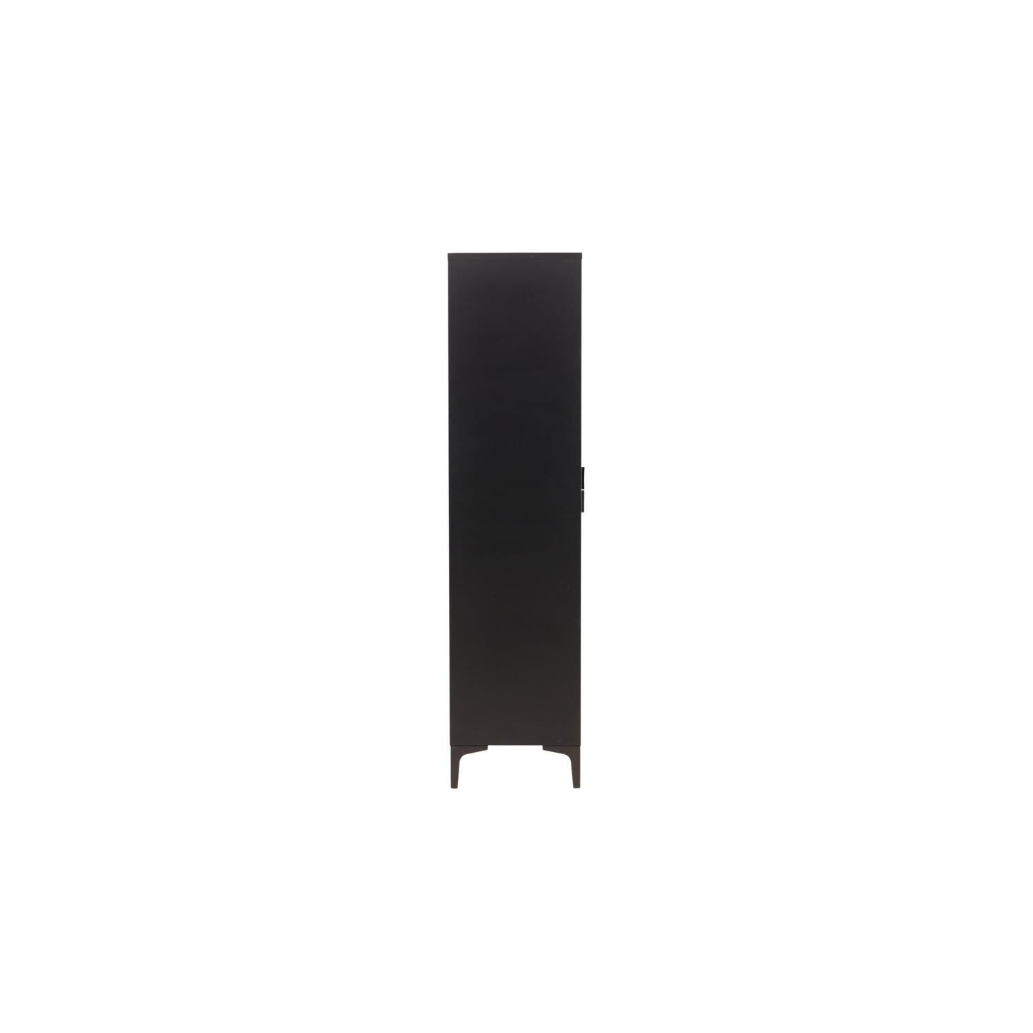 Kleiderschrank Piring 183cm aus Metall - Schwarz-Kleiderschränke-Venture Home-le canapé