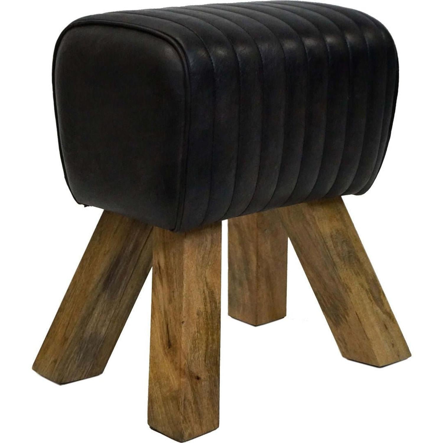 Kleiner Lederbock Jumper - SchwarzBänke