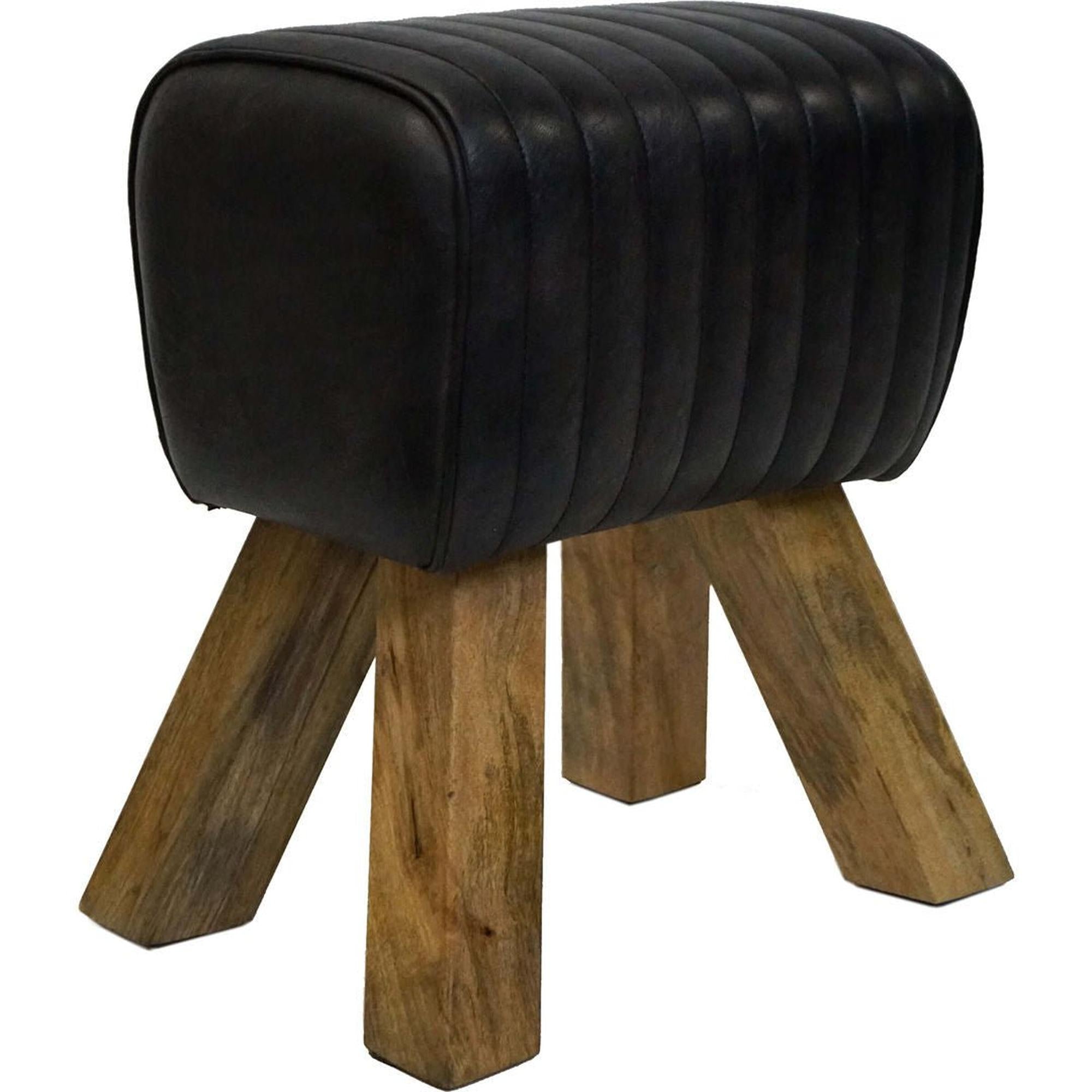 Kleiner Lederbock Jumper - SchwarzBänke