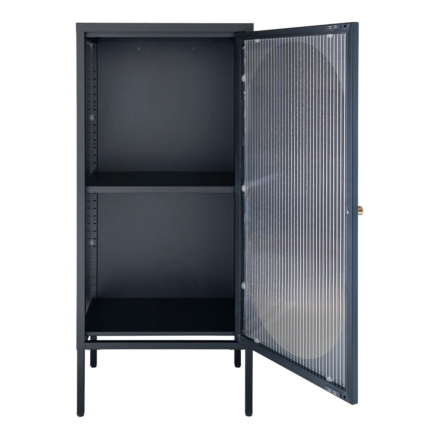 Kommode Adelaide aus Metall - Schwarz-Kommoden-House Nordic-le canapé