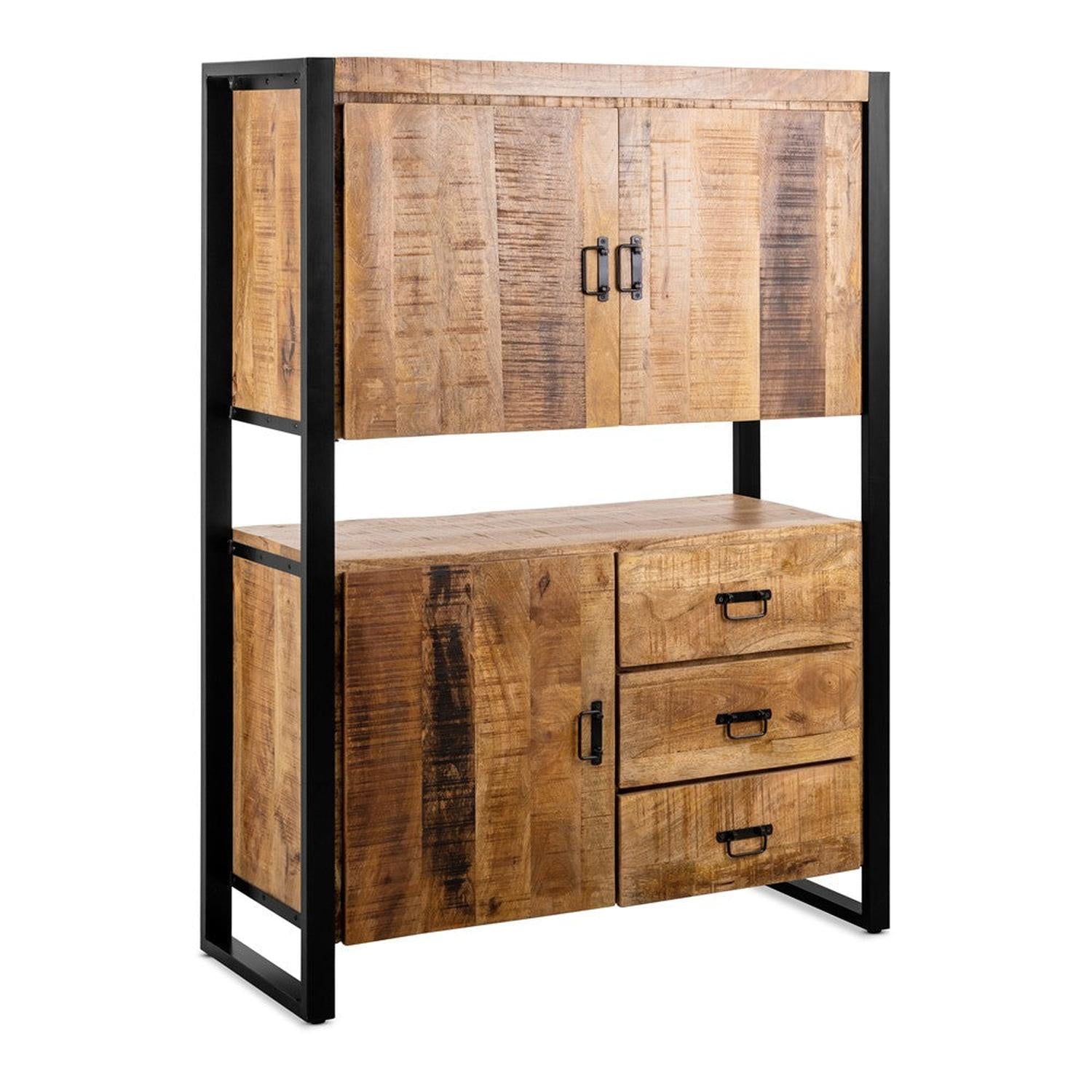 Kommode Britt 160cm - Braun-Kommoden-Benoa-le canapé