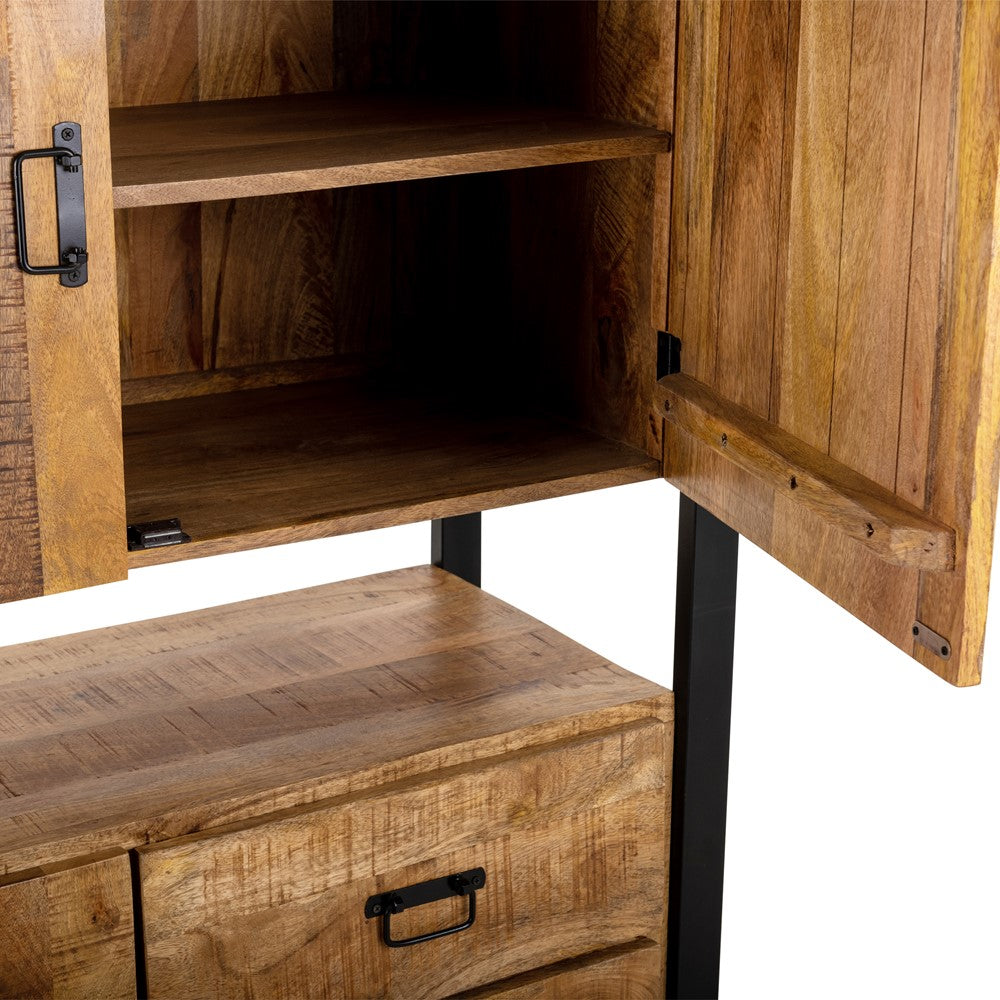 Kommode Britt 160cm - Braun-Kommoden-Benoa-le canapé