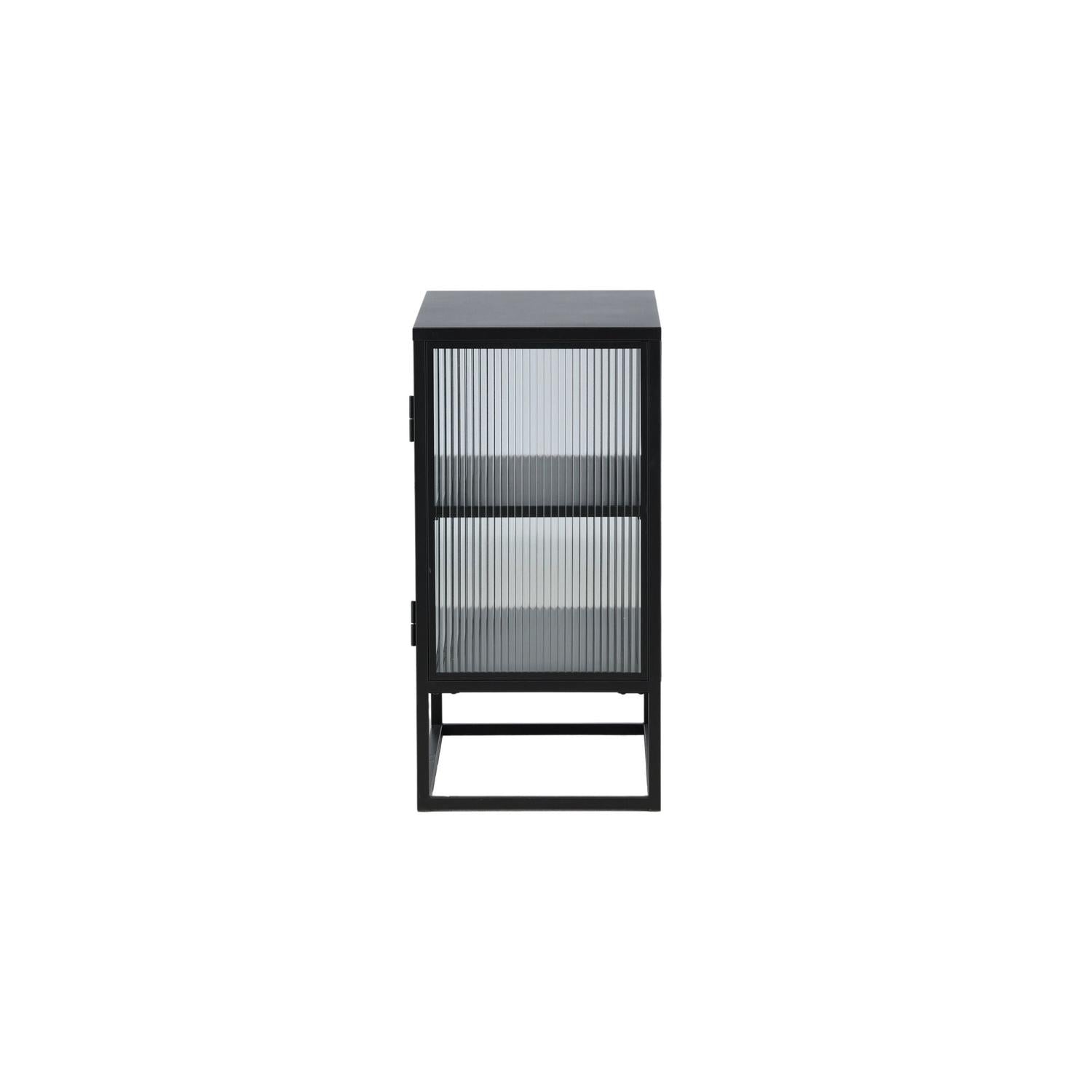 Kommode Garis 70cm - Schwarz-Kommoden-Venture Home-le canapé