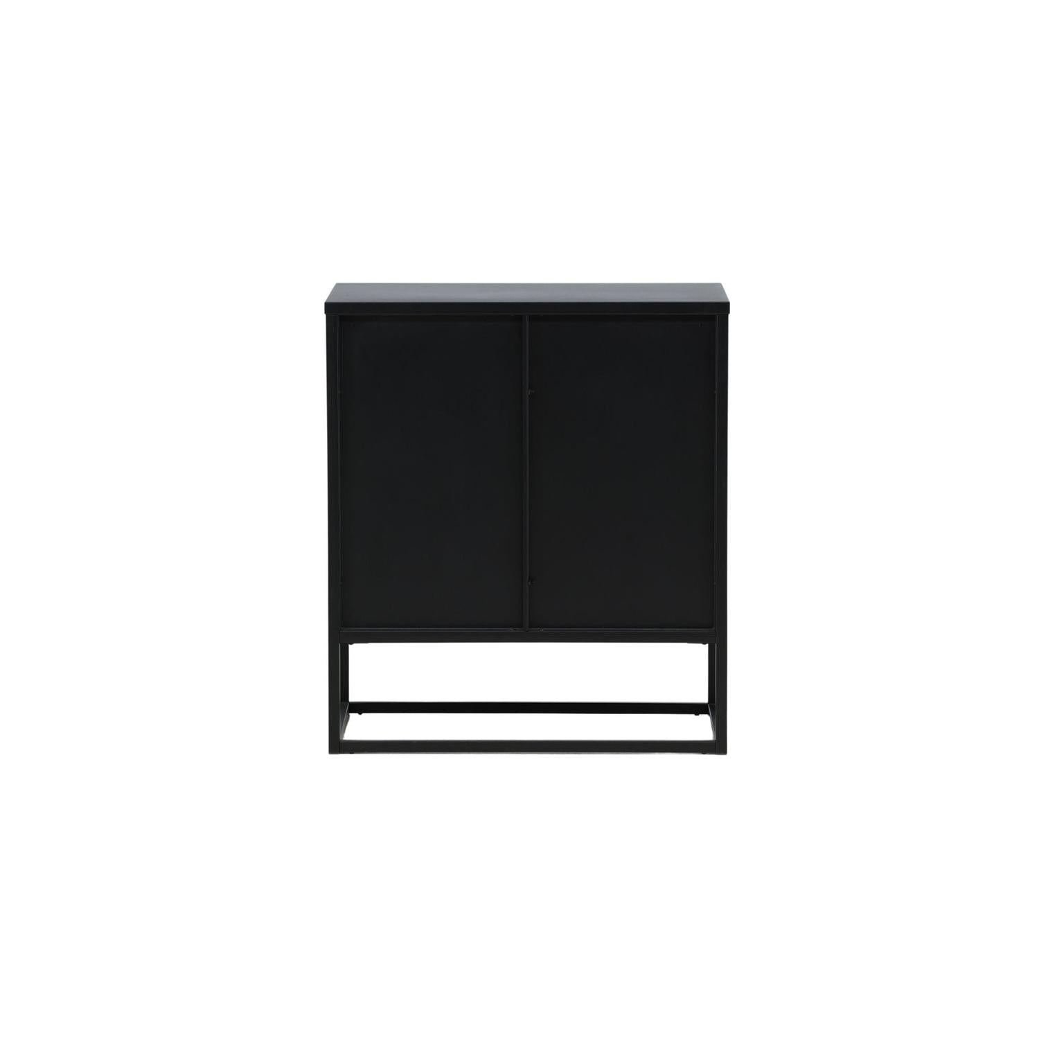 Kommode Garis 70cm - Schwarz-Kommoden-Venture Home-le canapé