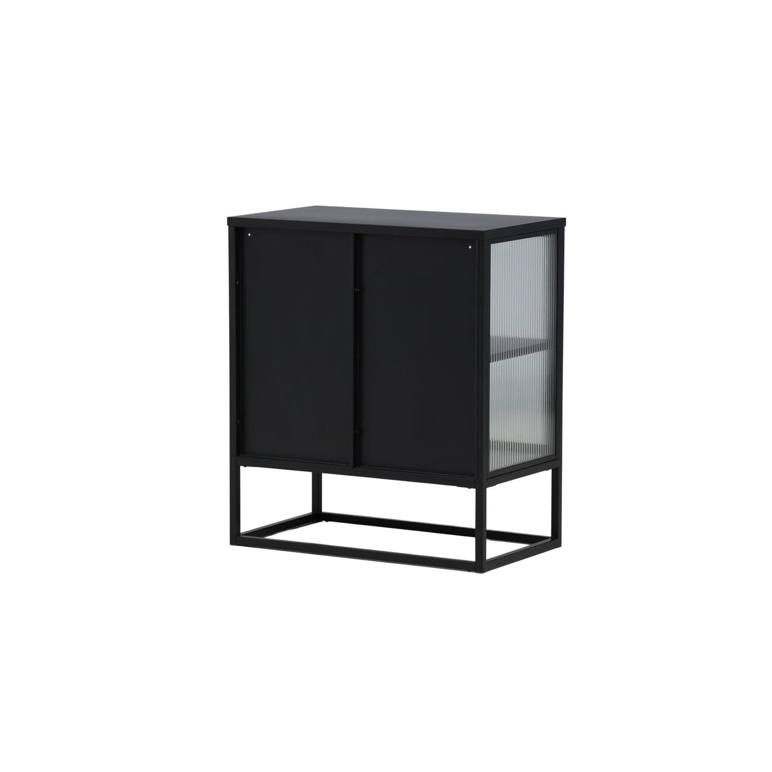 Kommode Garis 70cm - Schwarz-Kommoden-Venture Home-le canapé