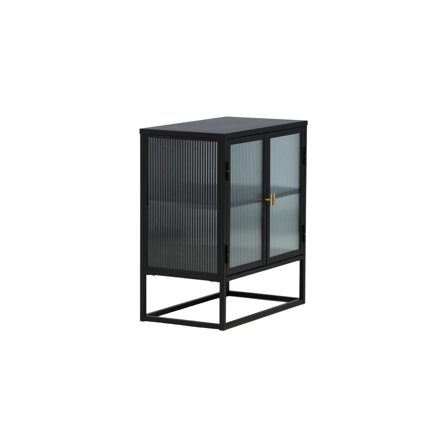 Kommode Garis 70cm - Schwarz-Kommoden-Venture Home-le canapé