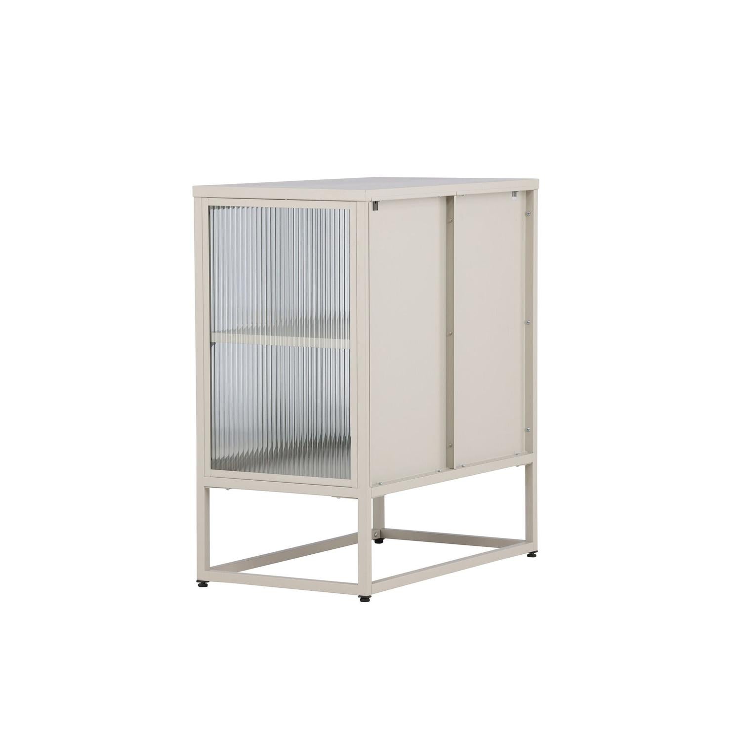 Kommode Garis - Beige-Kommoden-Venture Home-le canapé