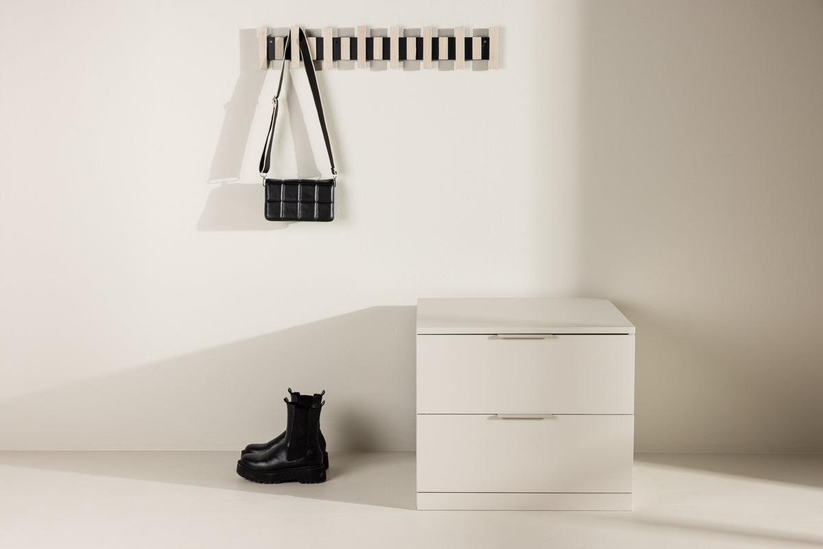 Kommode Nice 60cm mit 2 Schubladen - Beige-Kommoden-Venture Home-le canapé