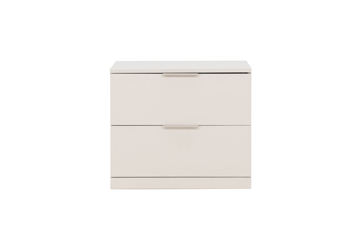 Kommode Nice 60cm mit 2 Schubladen - Beige-Kommoden-Venture Home-le canapé