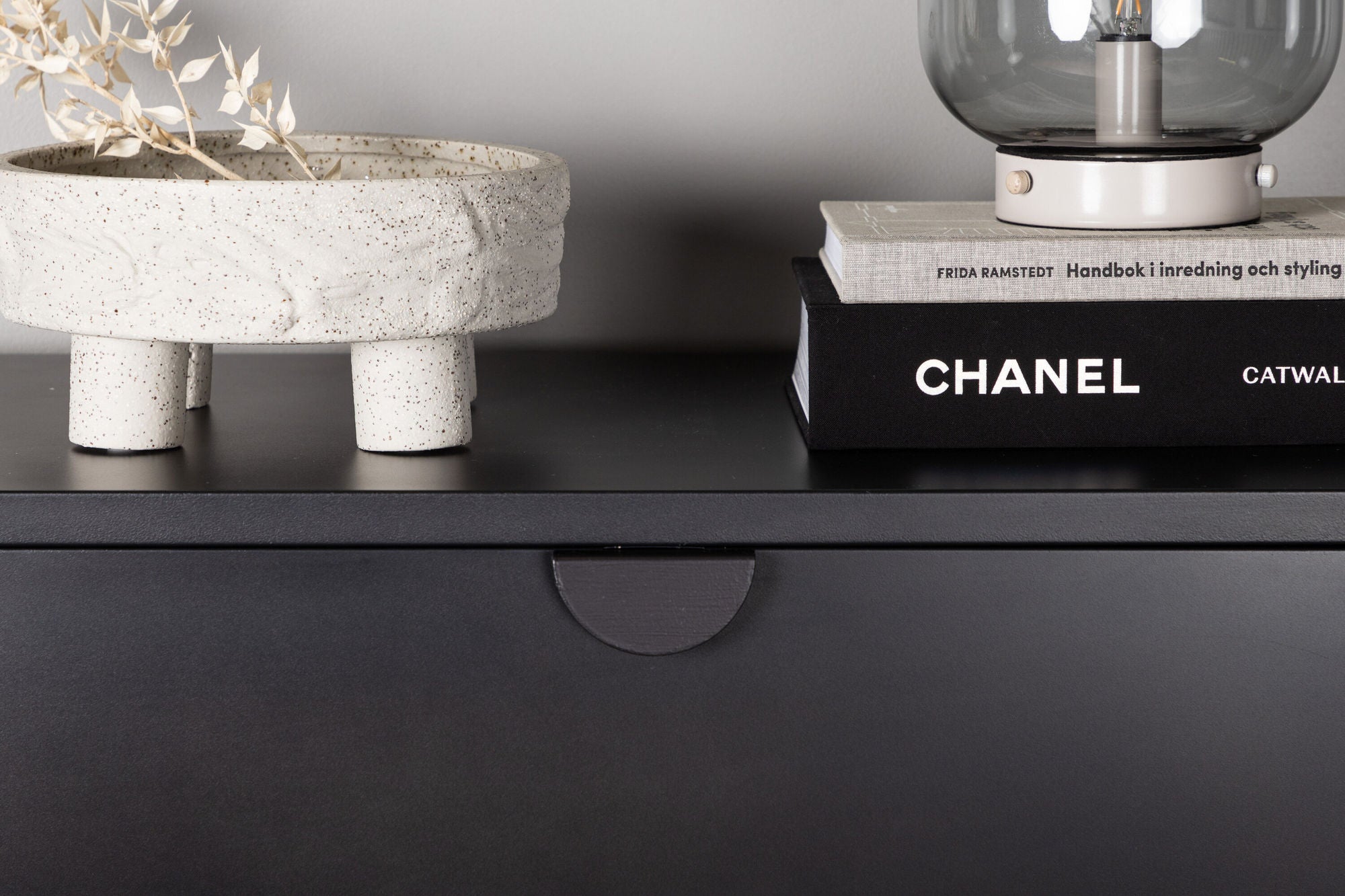 Kommode Piring mit 4 Schubladen aus Metall - Schwarz-Kommoden-Venture Home-le canapé