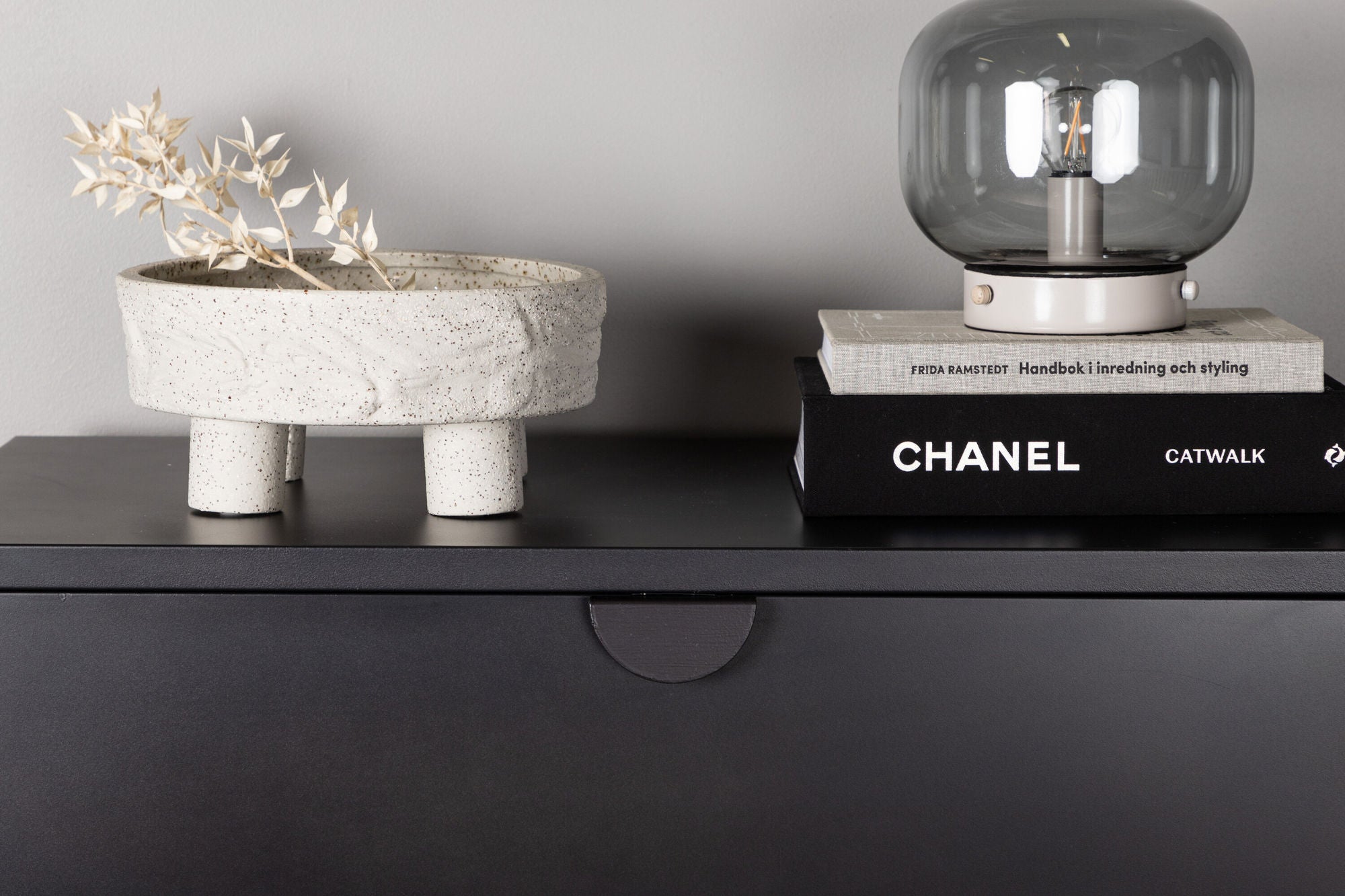 Kommode Piring mit 4 Schubladen aus Metall - Schwarz-Kommoden-Venture Home-le canapé